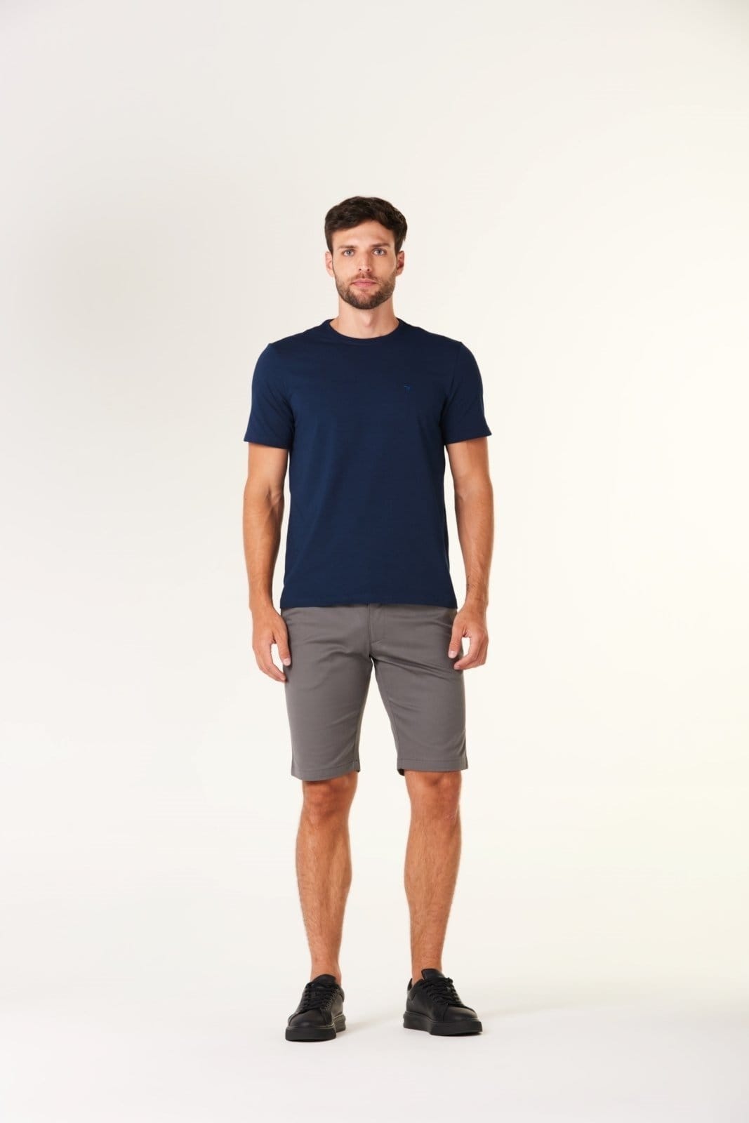 Bermuda Traymon Slim Algodão Egípcio