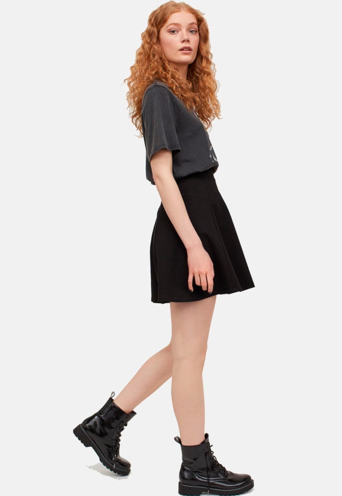 Saia Curta Diluxo Feminina Rodada Godê - 2