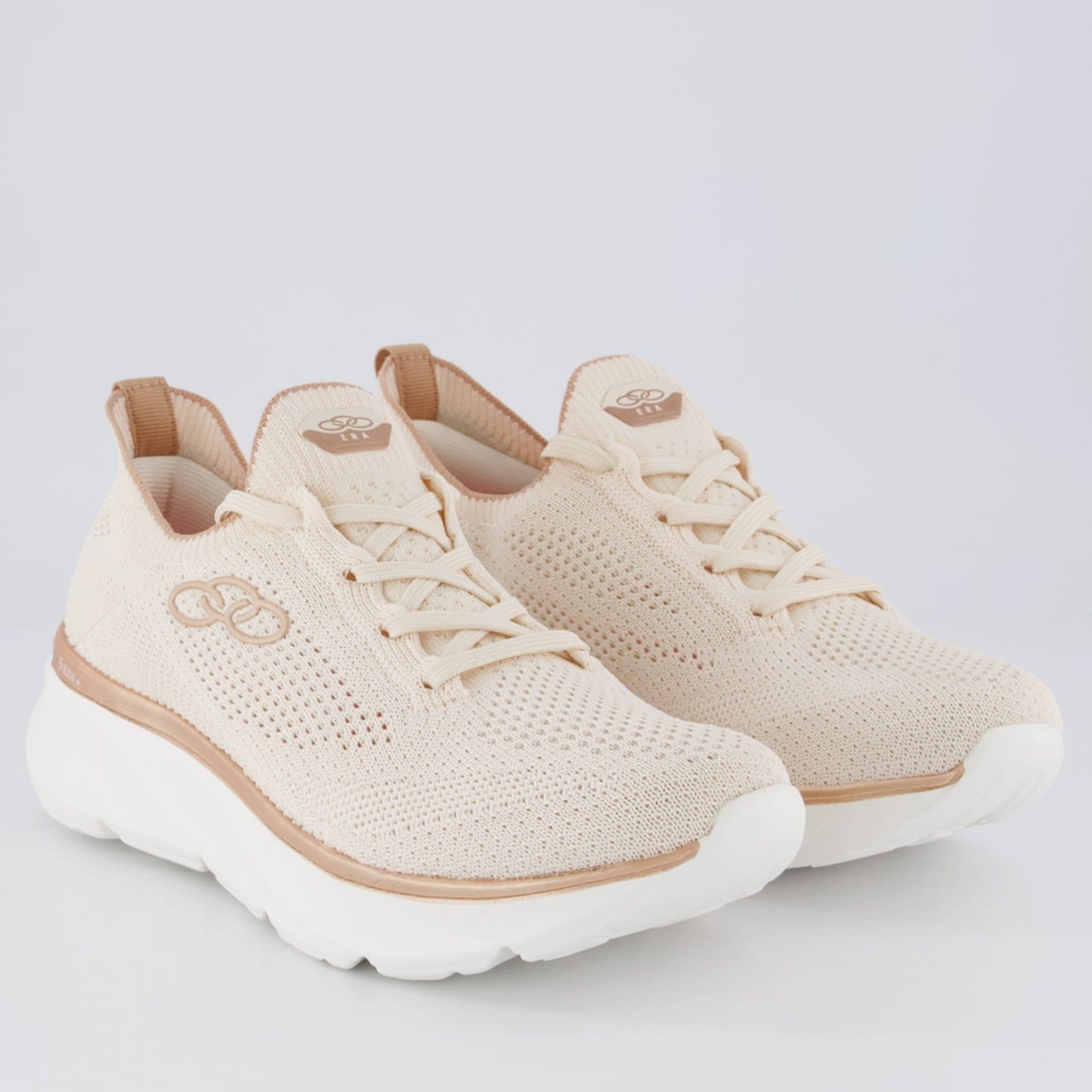 Vista 2 Tênis Olympikus Era Feminino Claro OLYMPIKUS rosa