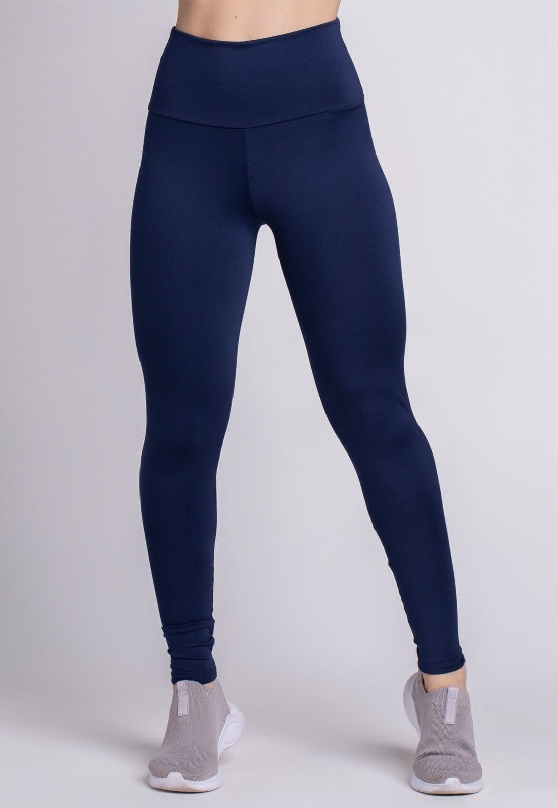 Calça Legging WLS Modas Suplex Cós Alto Lisa