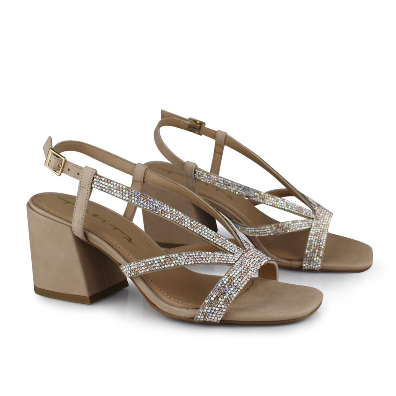 Vista 2 Sandália Tabita 8013875 Creme Tabita marrom