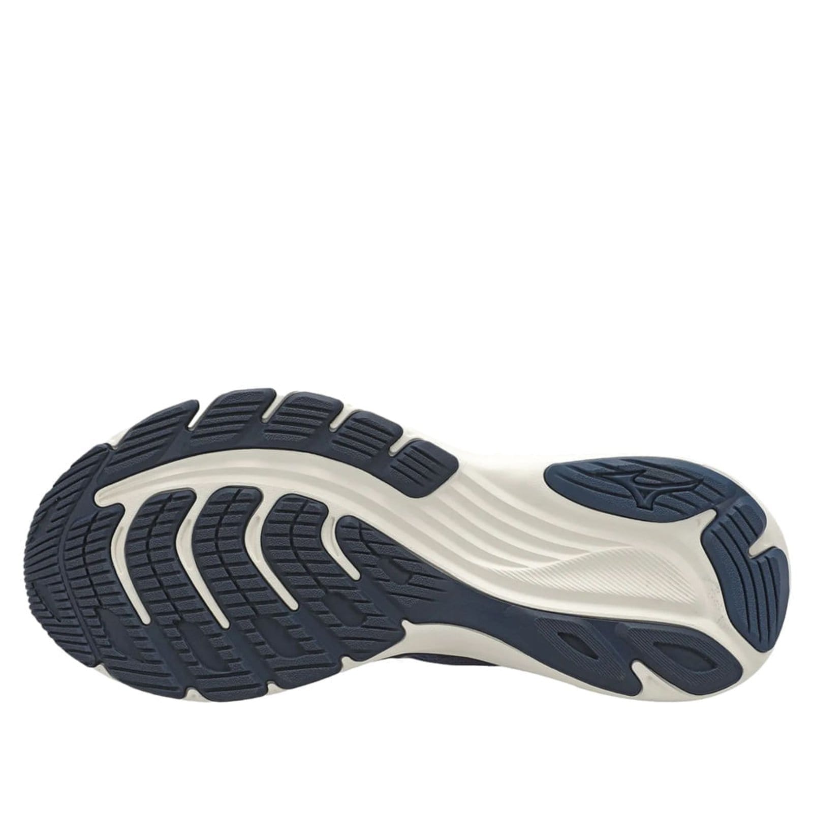 Vista 2 Tênis Feminino Mizuno Goya 3 Softierfoam Marinho/Laranja Mizuno azul marinho