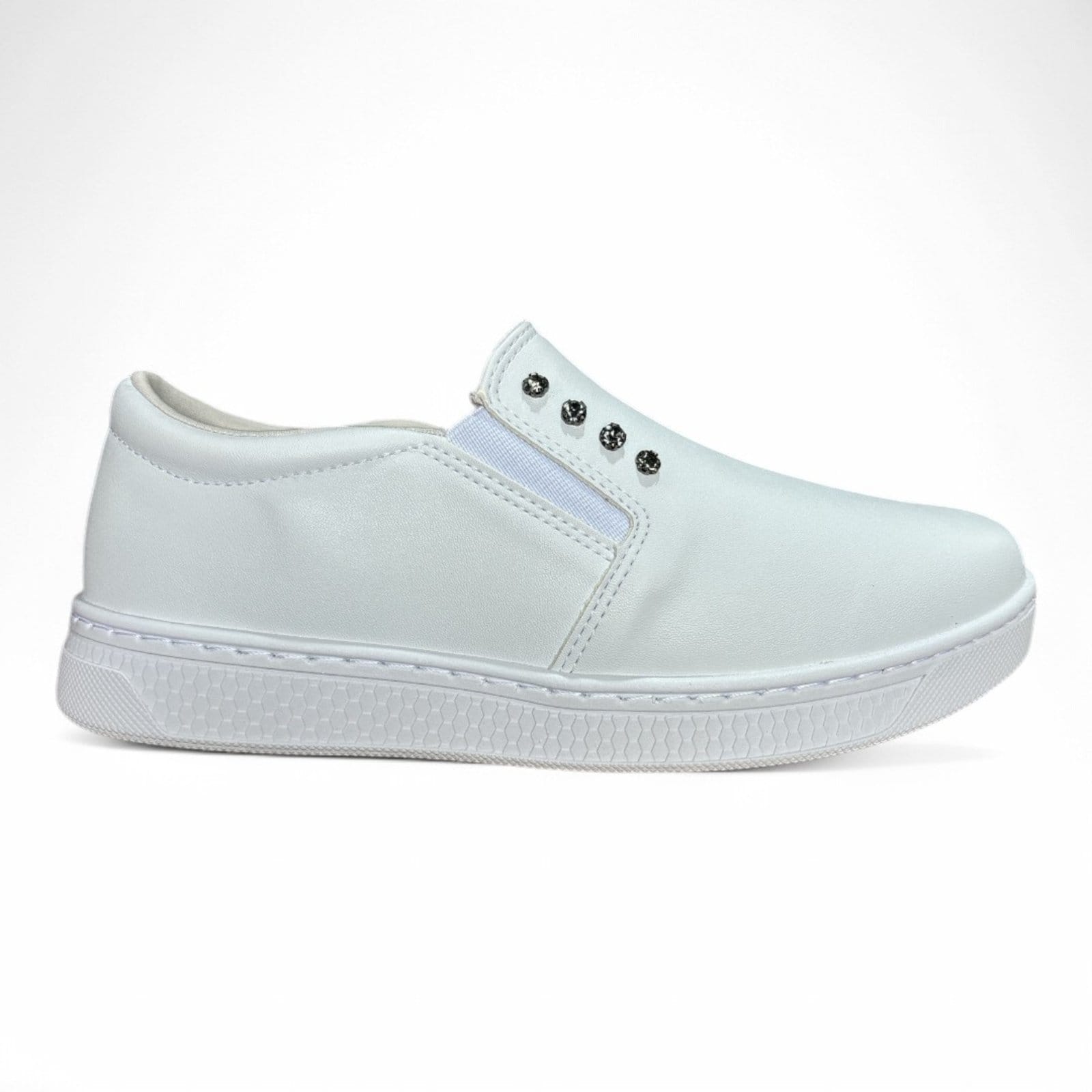 Vista 2 Tênis Feminino Slip On Ramarim 2487206-1 RAMARIM branco