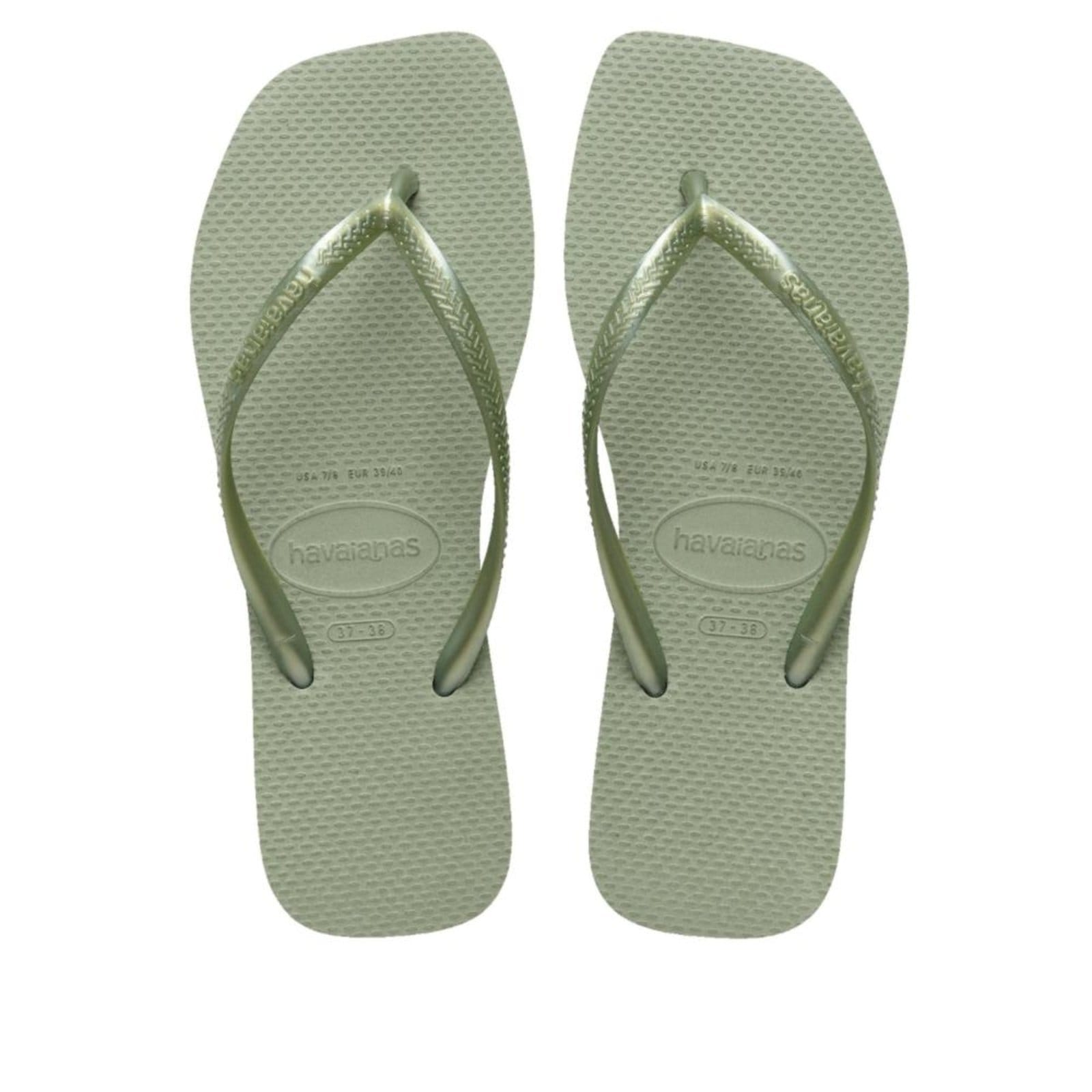 Chinelo Havaianas Feminino Square Green Incolor