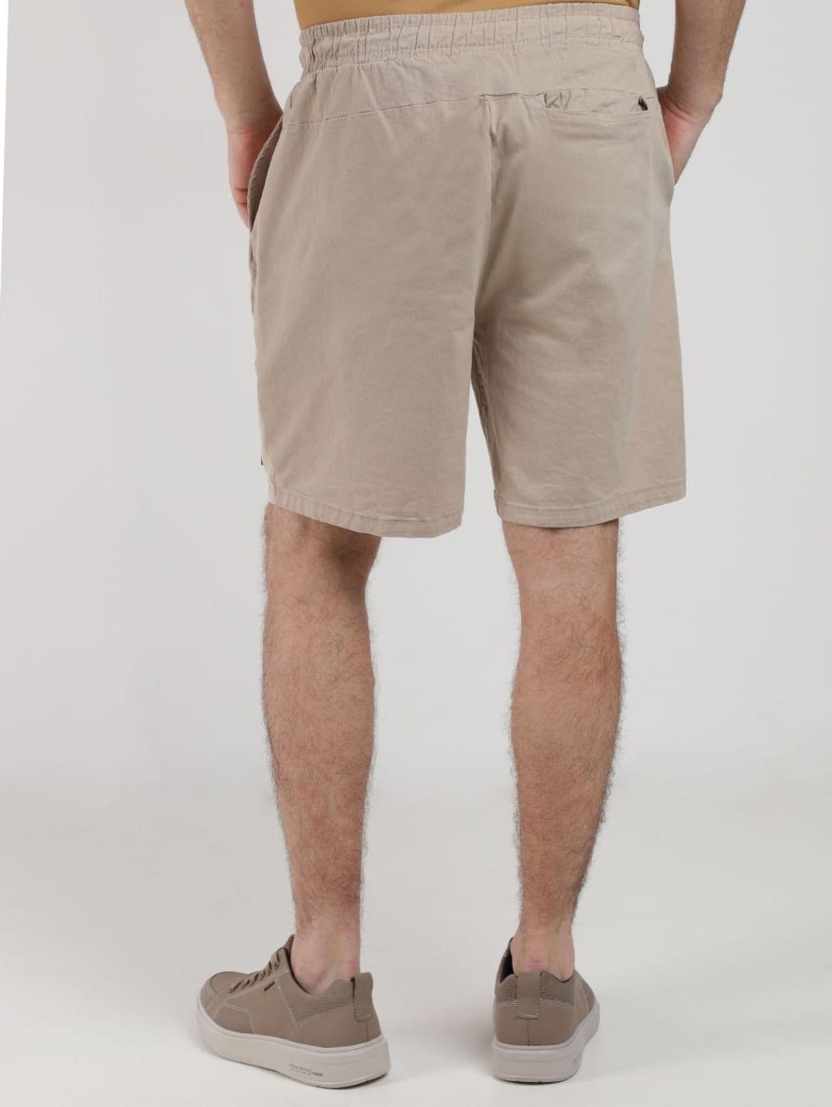 Vista 2 Bermuda Sarja Masculina AREIA Elétron unico