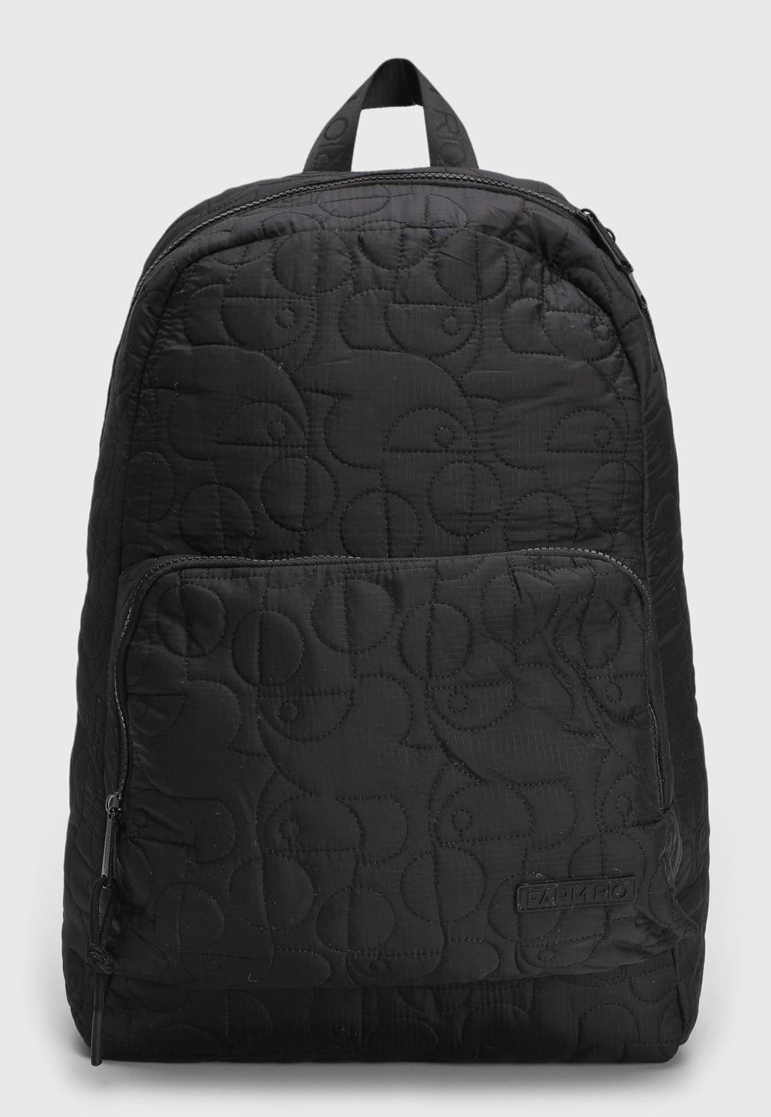 Mochila Feminina Farm Xodó Puffer Preta