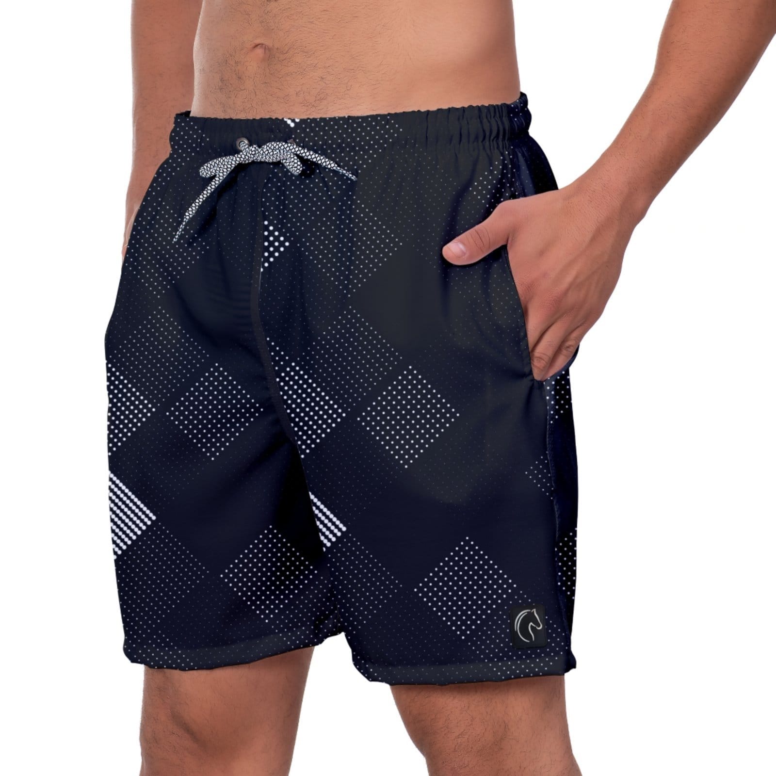Short Praia Premium Masculino Academia Fitness Caminhada Losango Conforto Estilo Satisfação Moda W2