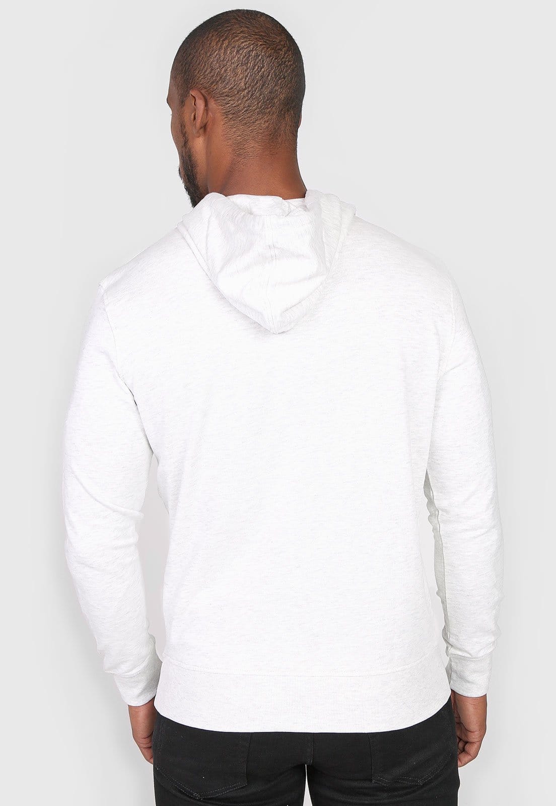 Vista 2 Blusa de Moletom Fechada Jack & Jones Lettering jack & jones cinza