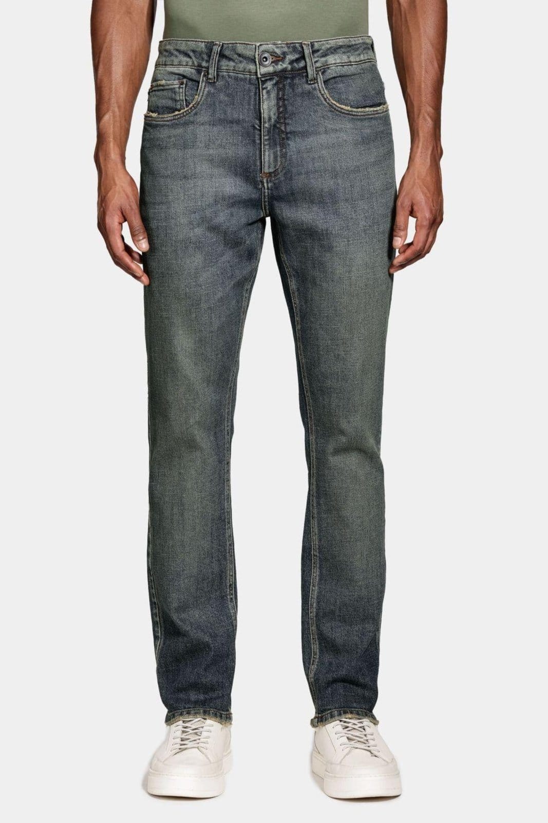 Calca Jeans Regular Red Blue Intense Azul Escuro