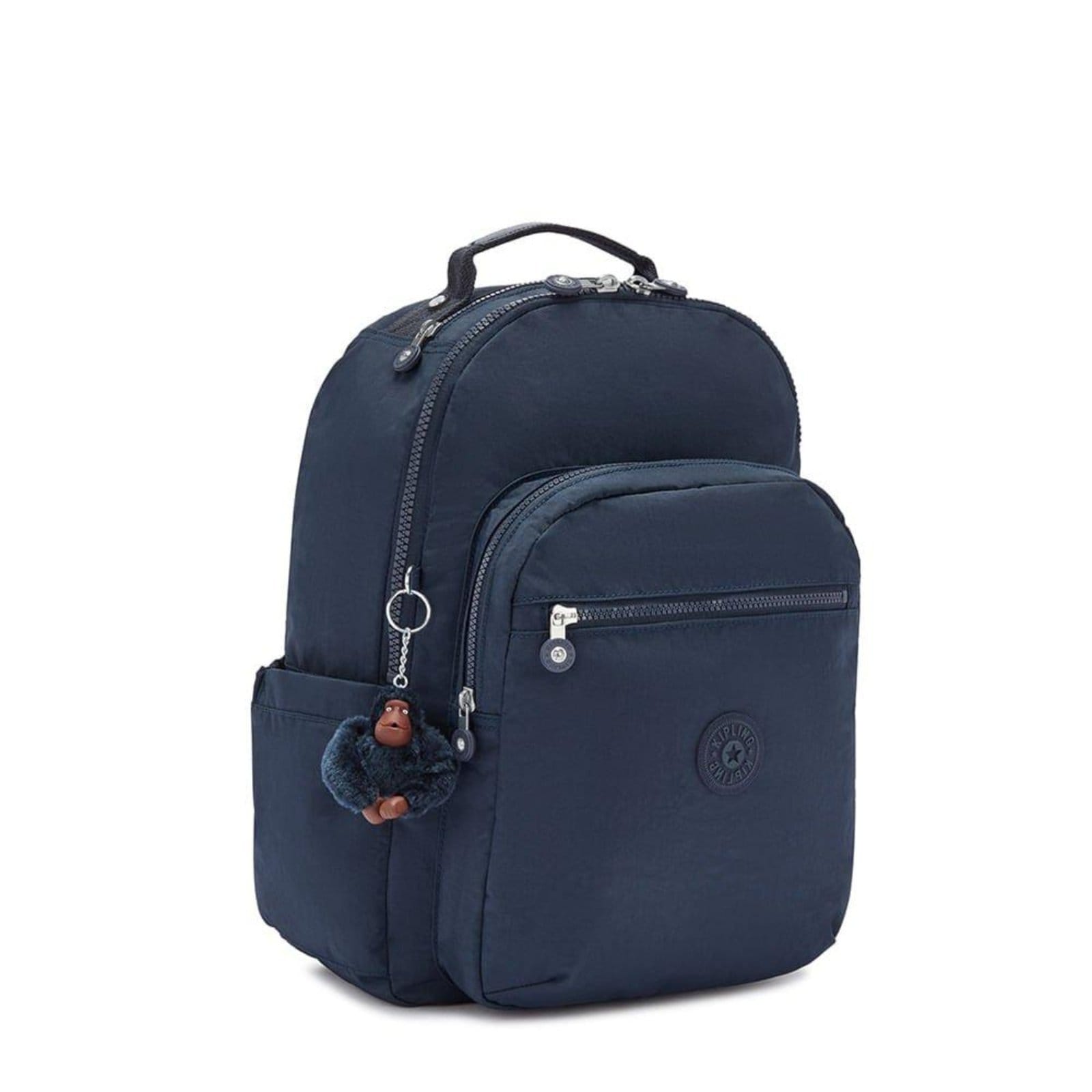 Vista 2 Mochila Kipling Seoul 27L Azul True Blue Tonal Kipling incolor azul