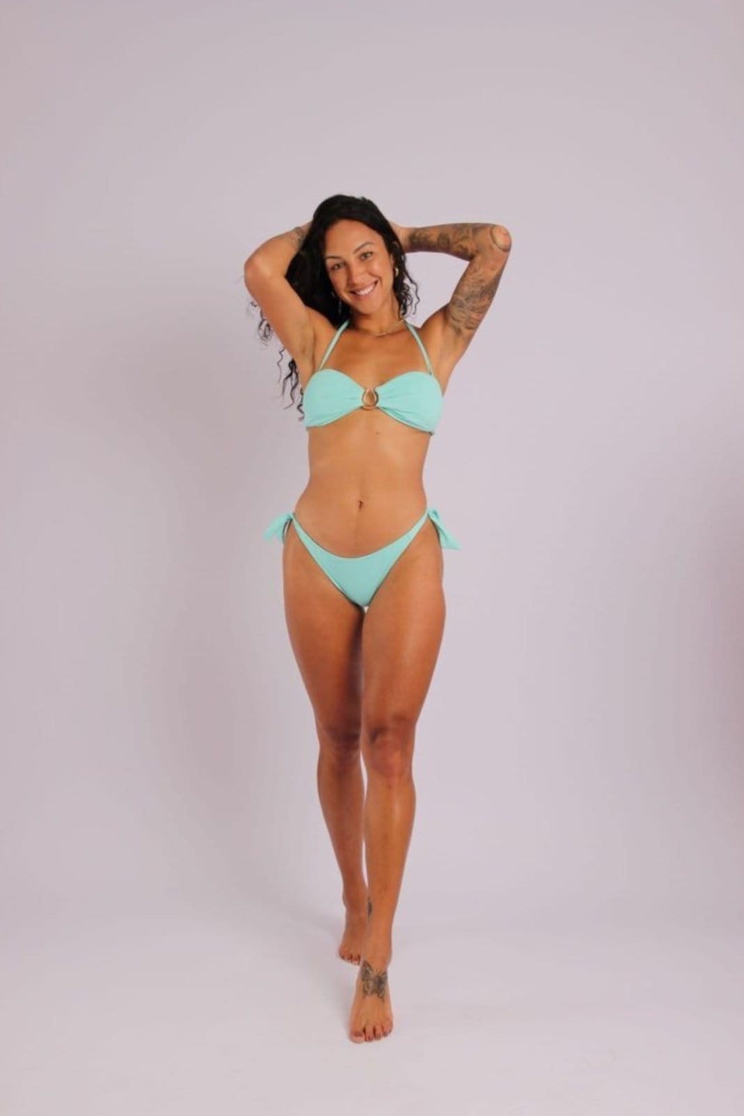 2407 - Calcinha do Biquíni de Amarrar Com Lacinho Largo Aruba - Duna Casual