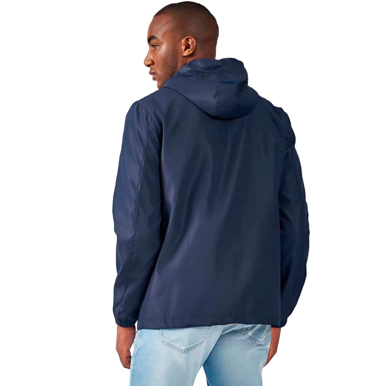 Vista 2 Jaqueta Acostamento Corta Vento OU24 Marinho Masculino Acostamento azul marinho