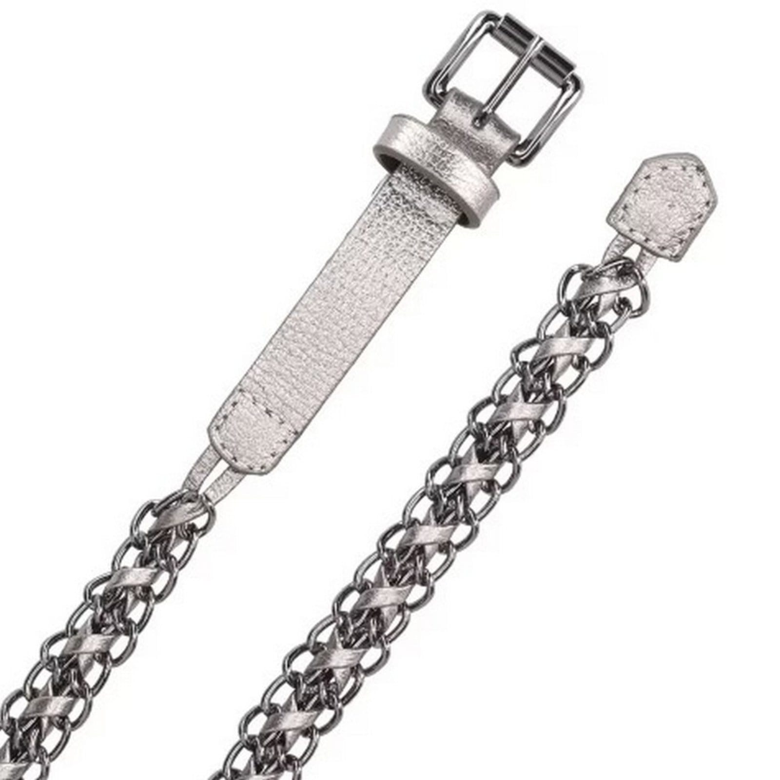 Vista 2 Cinto Metal Correntes Luiza Barcelos 89990269 Chumbo Luiza Barcelos unico