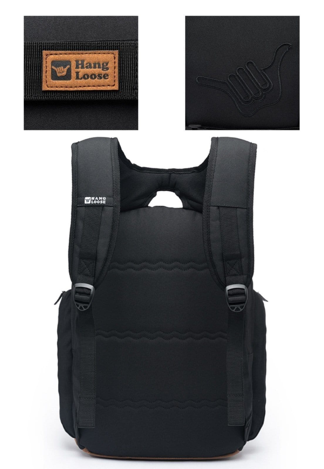 Mochila Masculina Resistente Espaçosa Notebook Hang Loose Original - 2