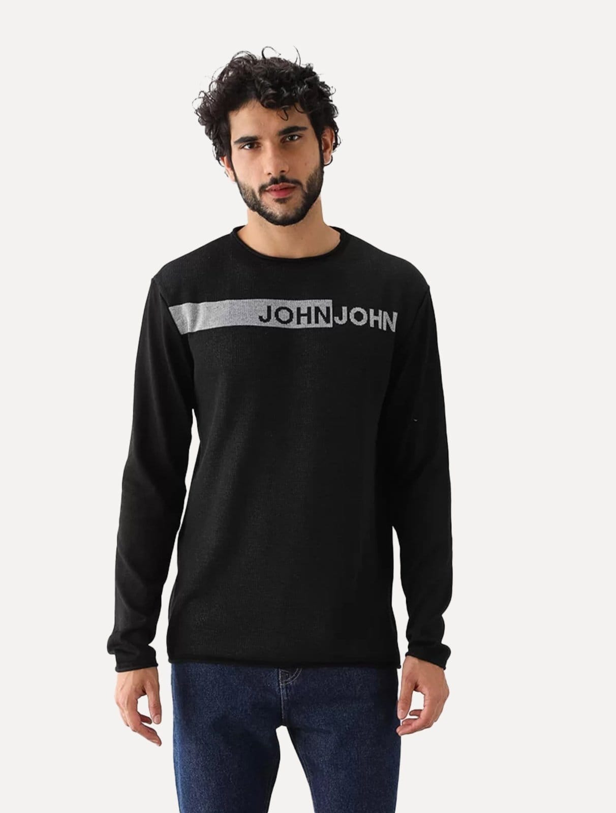 Tricot John John Masculino J Sash Mescla