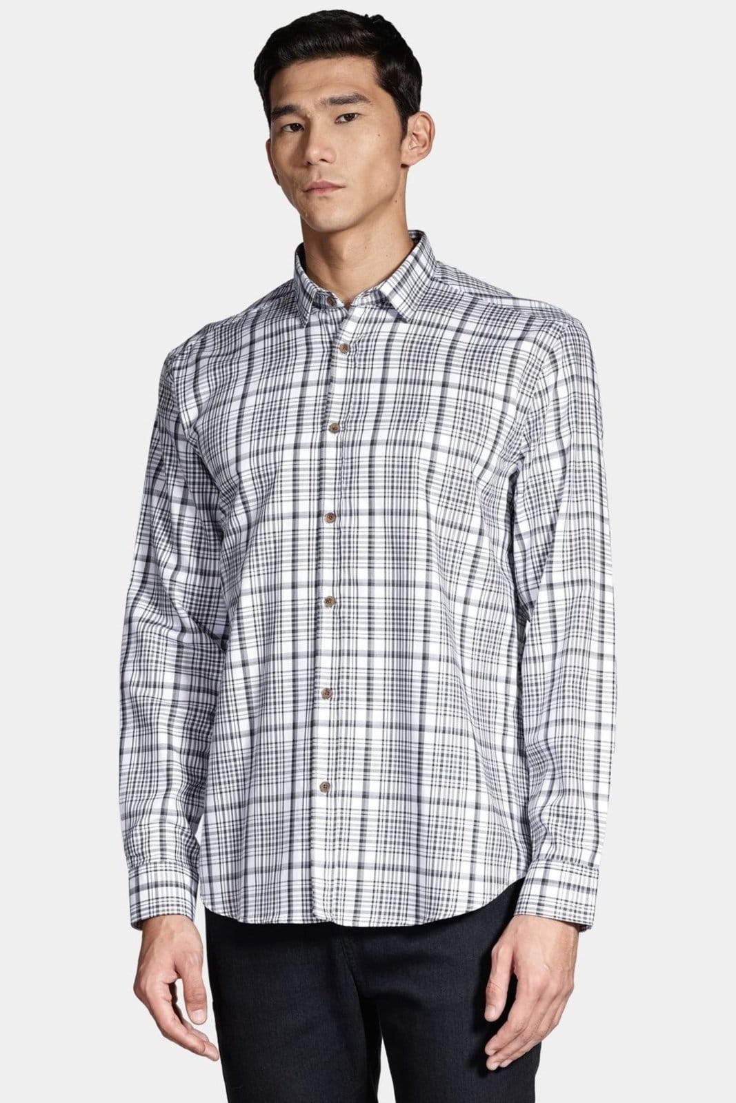 Camisa Aramis Manga Longa Regular Maxi Xadrez