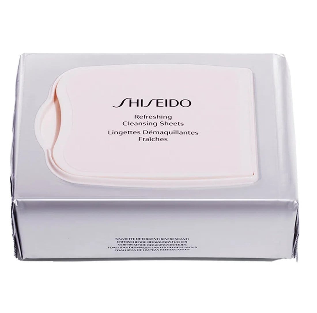 Lenços De Limpeza Facial Shiseido Refreshing Cleansing Sheets 30 Un