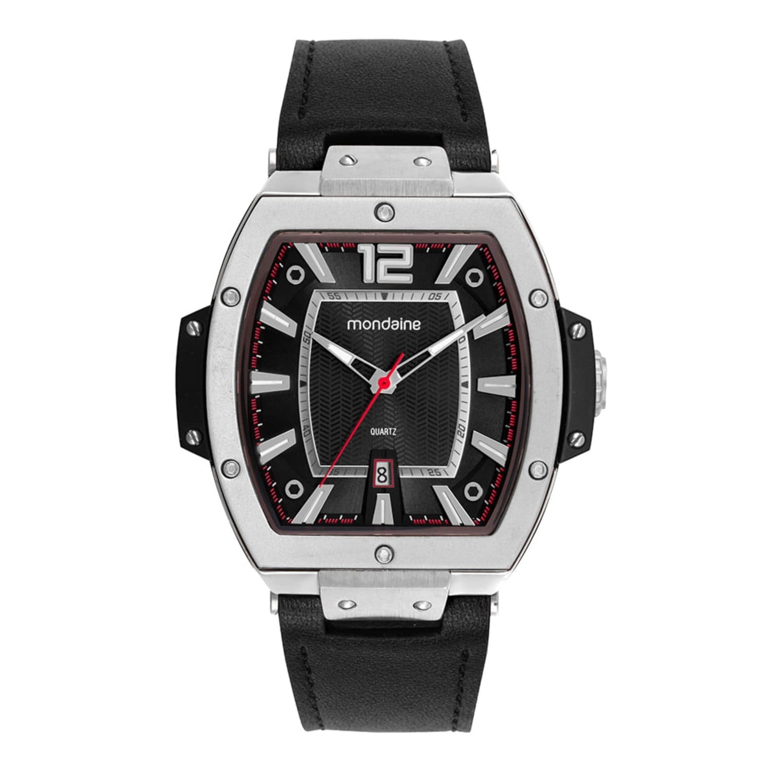 Relógio Masculino Calendário Mostrador 3D