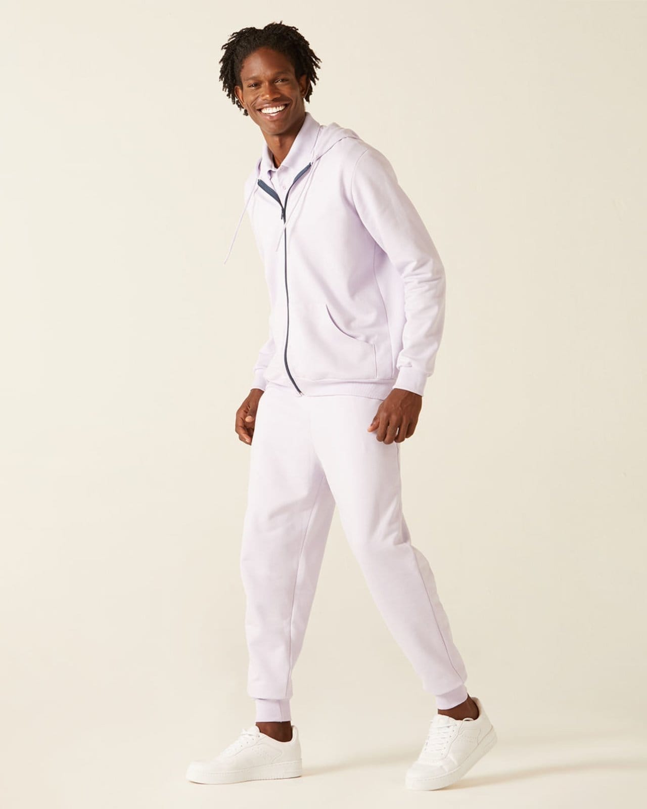 Calça Básica Masculina Jogging Em Moletom Flanelado