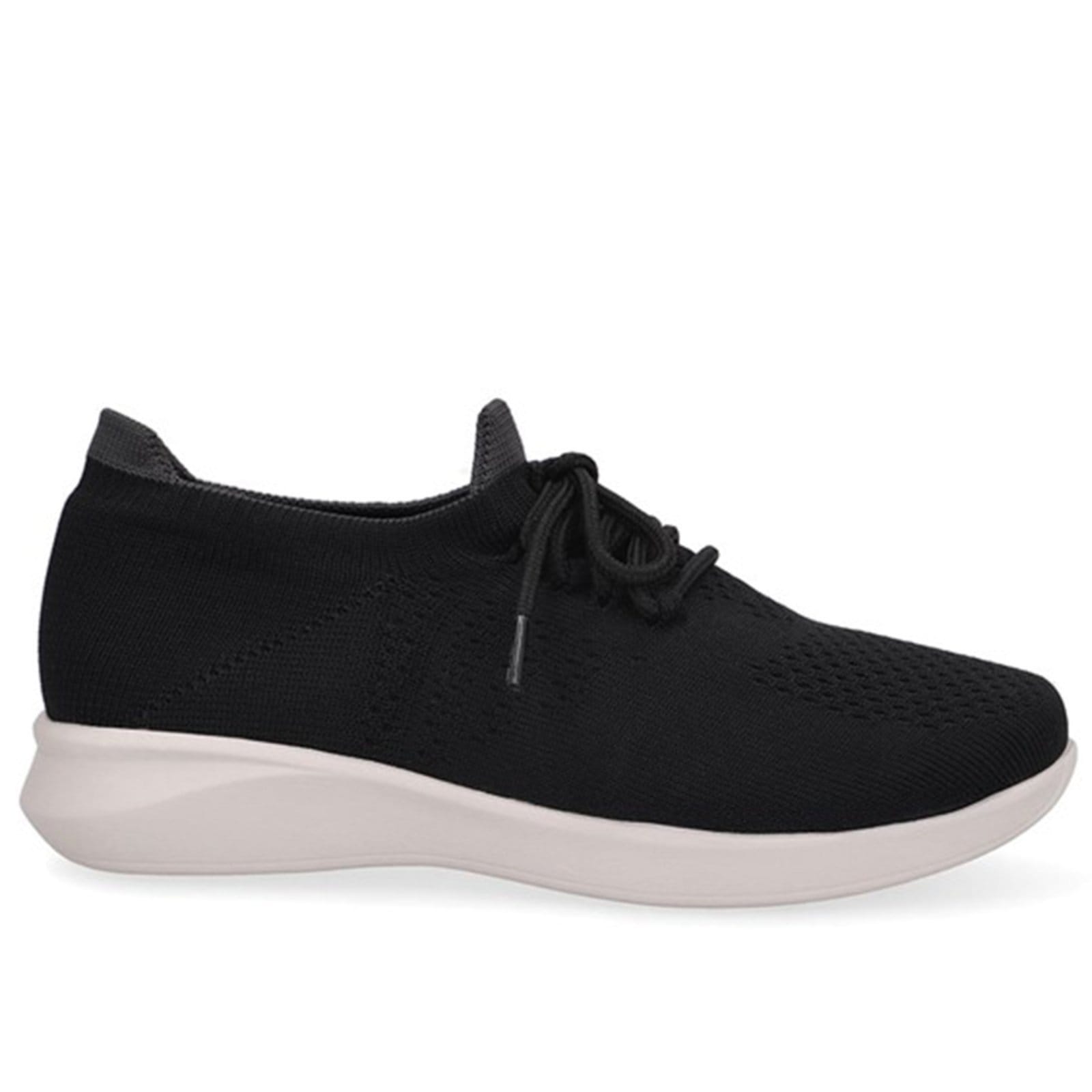 Tênis Tricot Cadarço Conforto Casual Usaflex