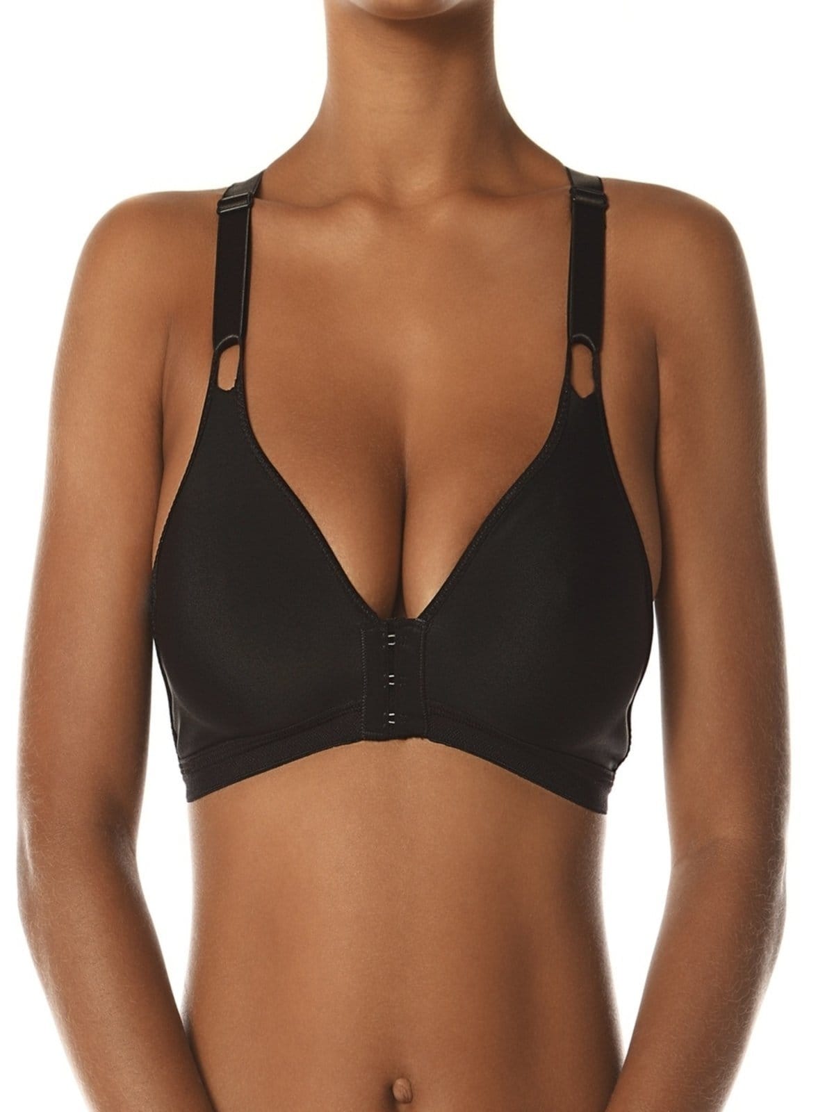 Vista principal Sutiã sem Aro e sem Bojo Olimpo Demillus 61818 Demillus preto