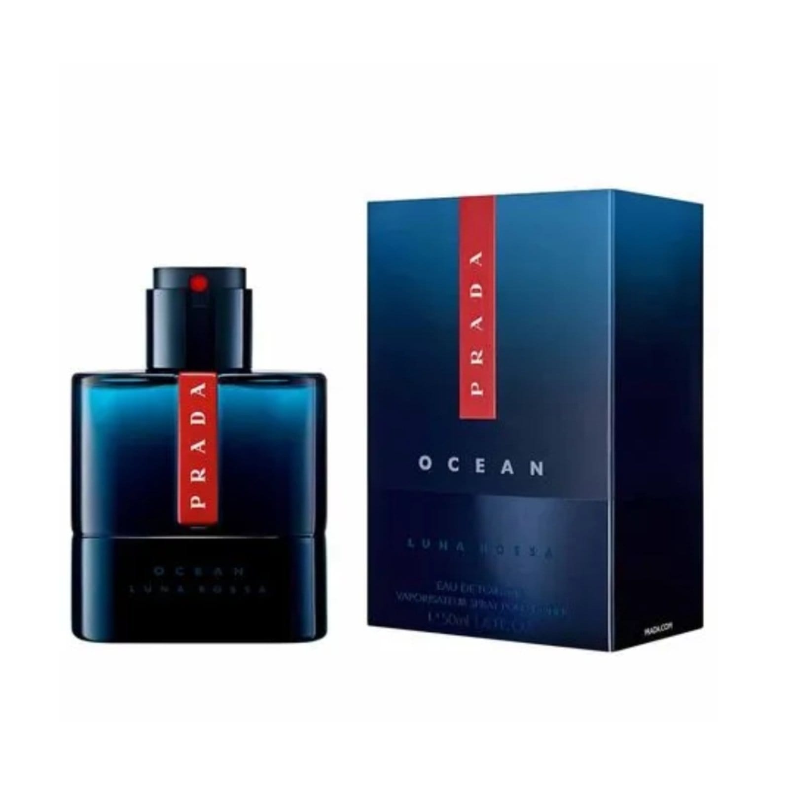 Vista 2 Perfume Prada Luna Rossa Ocean Eau de Toilette Masculino Prada azul marinho