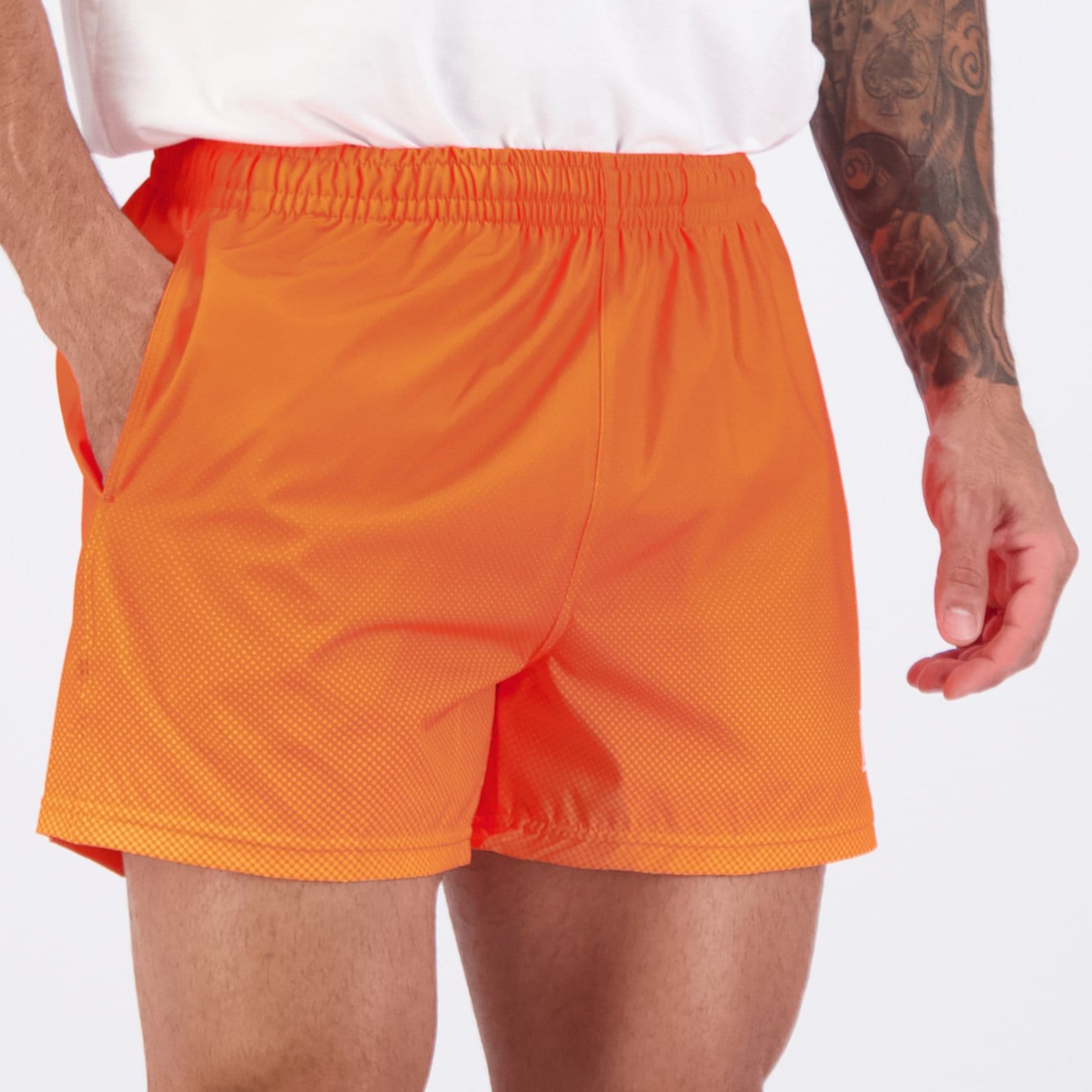 Vista 2 Shorts Fila Print 4 Fila laranja