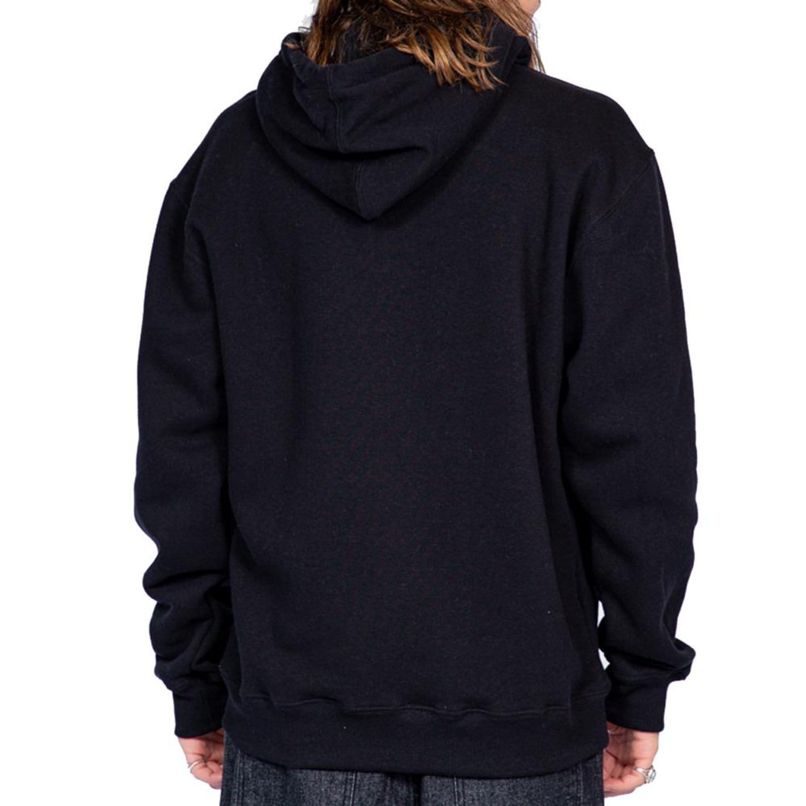 Vista 2 Moletom Rip Curl Canguru Puff Icon Logo WT25 Masculino Black Rip Curl preto black