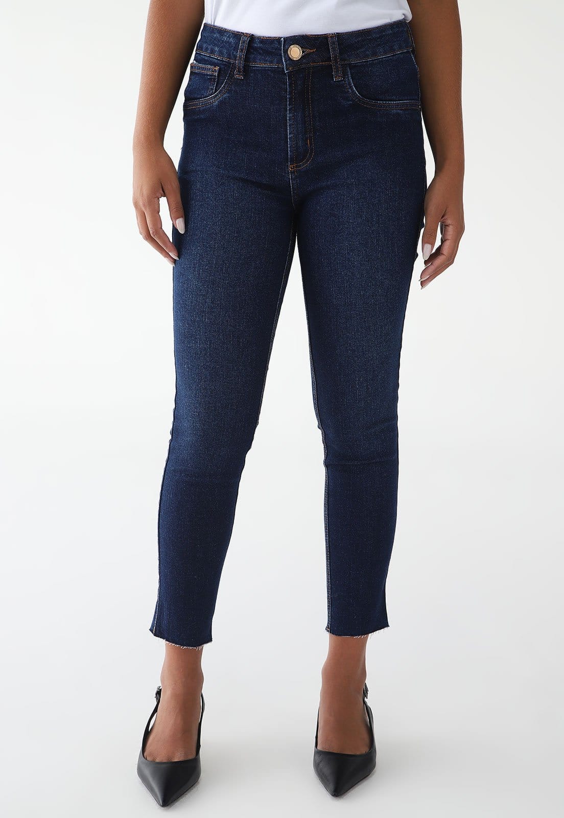 Calça Jeans Lança Perfume Skinny Cigarrete