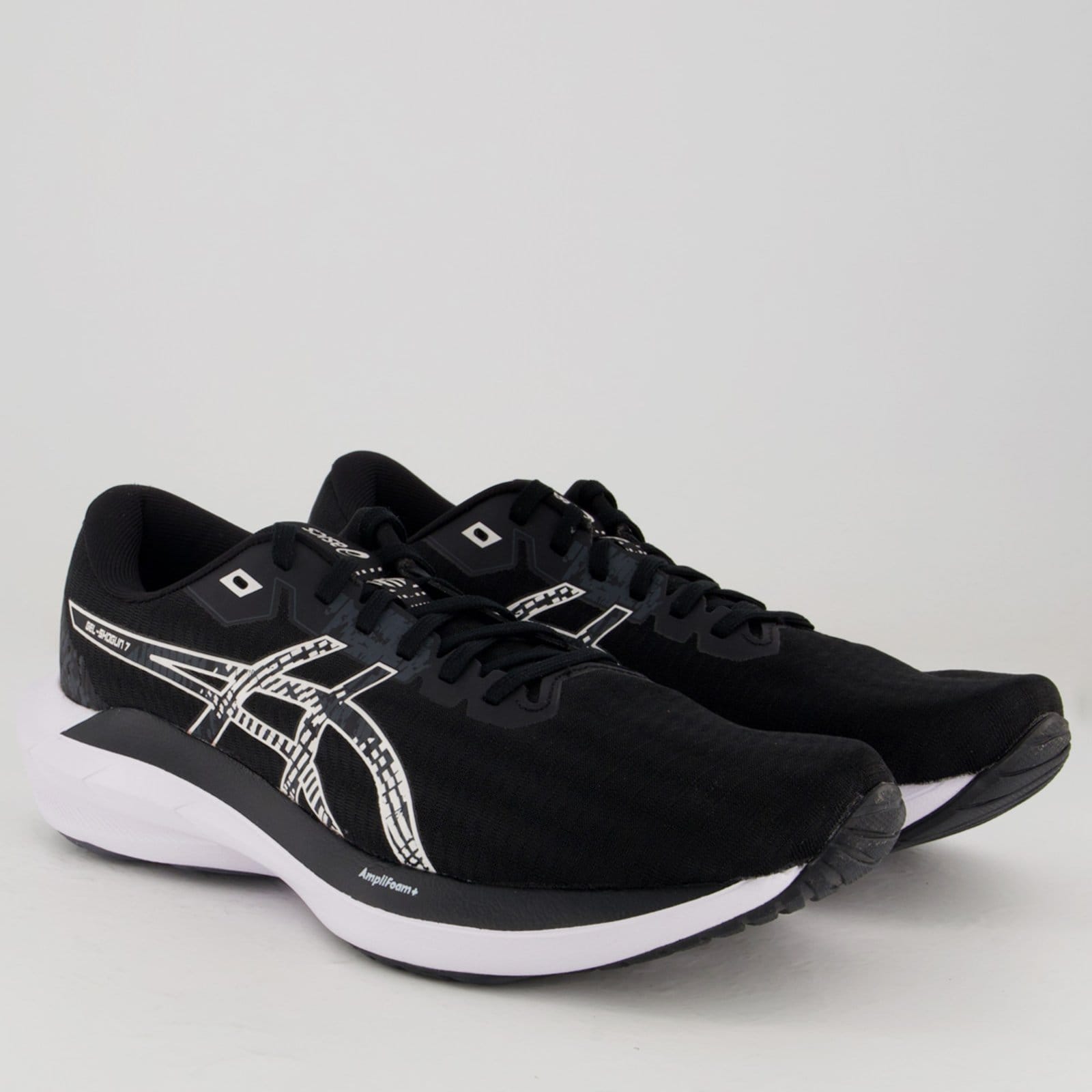 Vista 2 Tênis Asics Gel Shogun 7 e Cinza ASICS preto