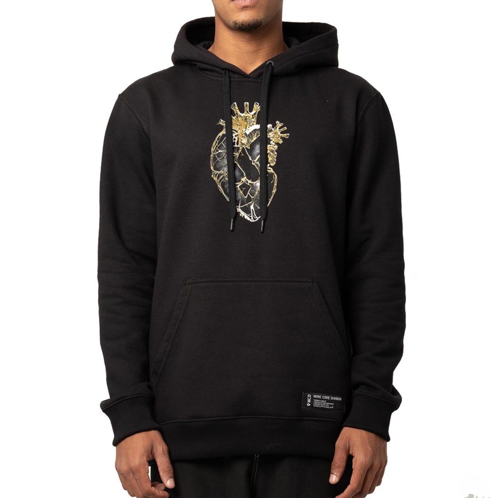 Vista principal Moletom MCD Canguru Morte WT25 Masculino MCD preto