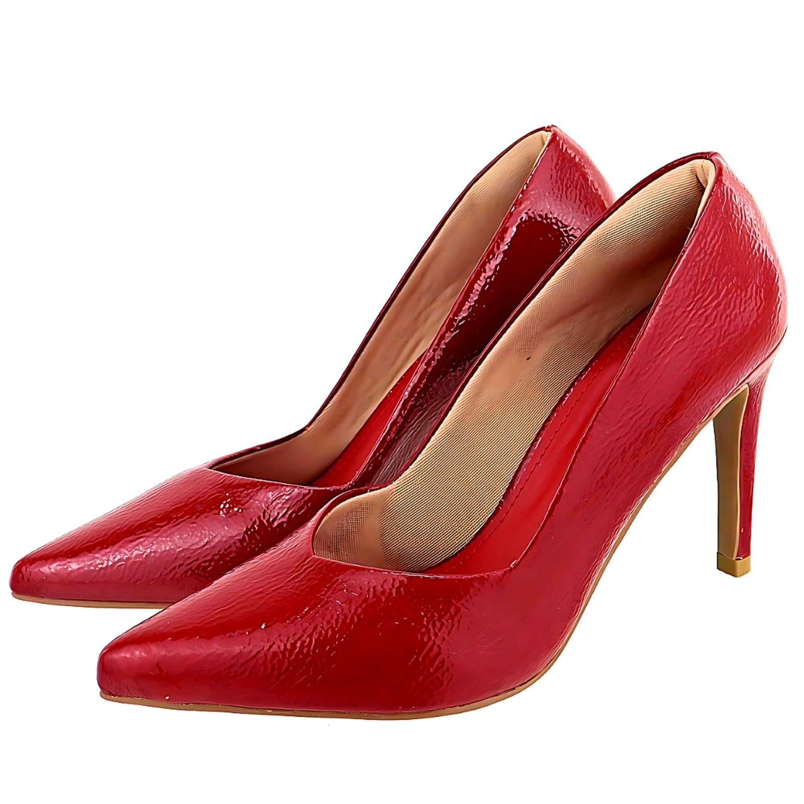 Scarpin de Bico Fino Verniz