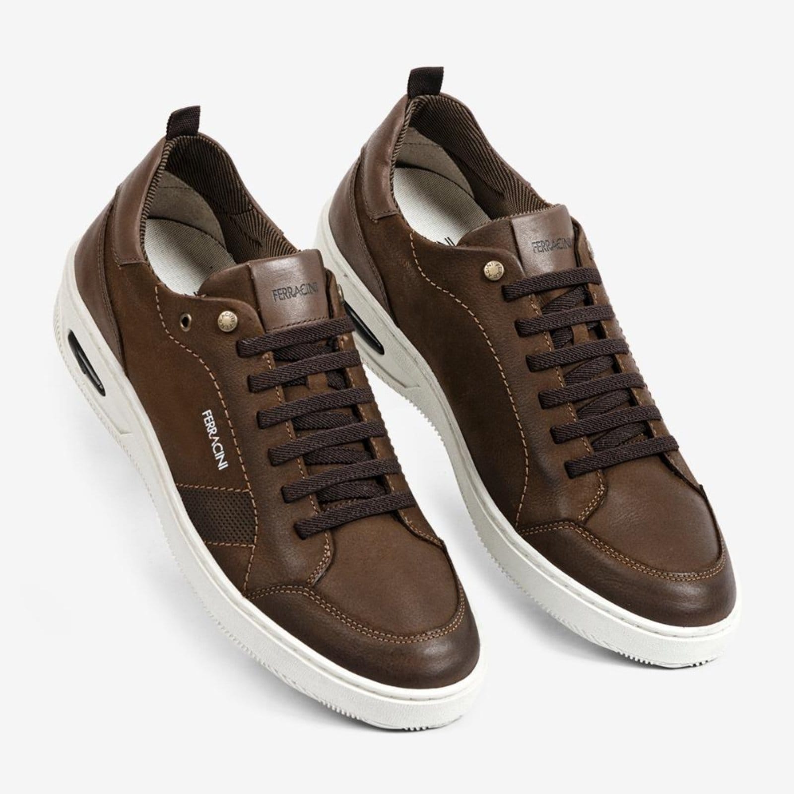 Vista 2 Sapatênis Masculino Elástico New Blady Ferracini 2631A FERRACINI marrom