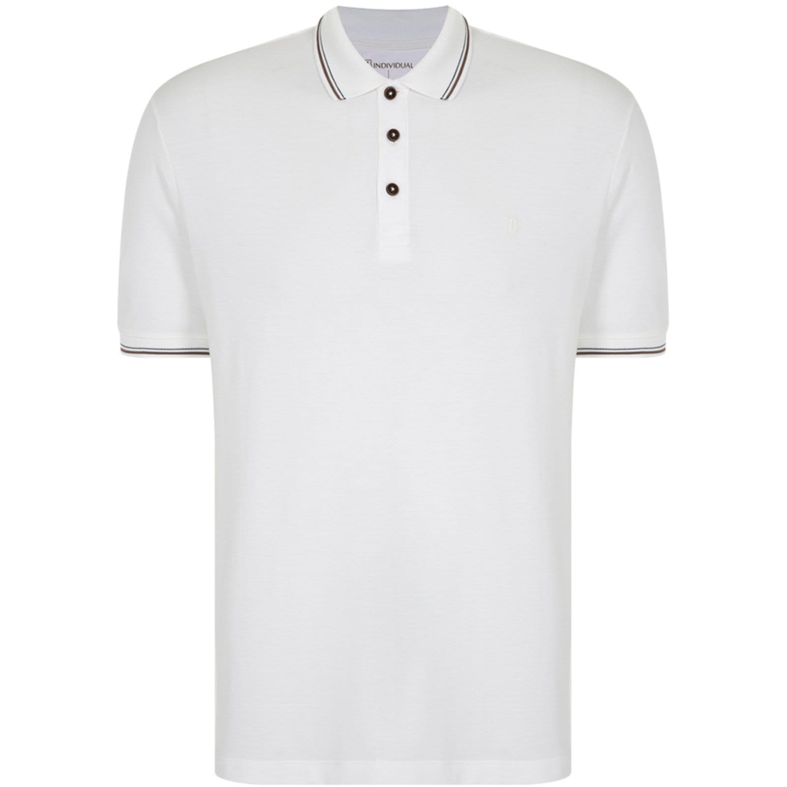Camisa Polo Individual Regular IN24 Off White Masculino