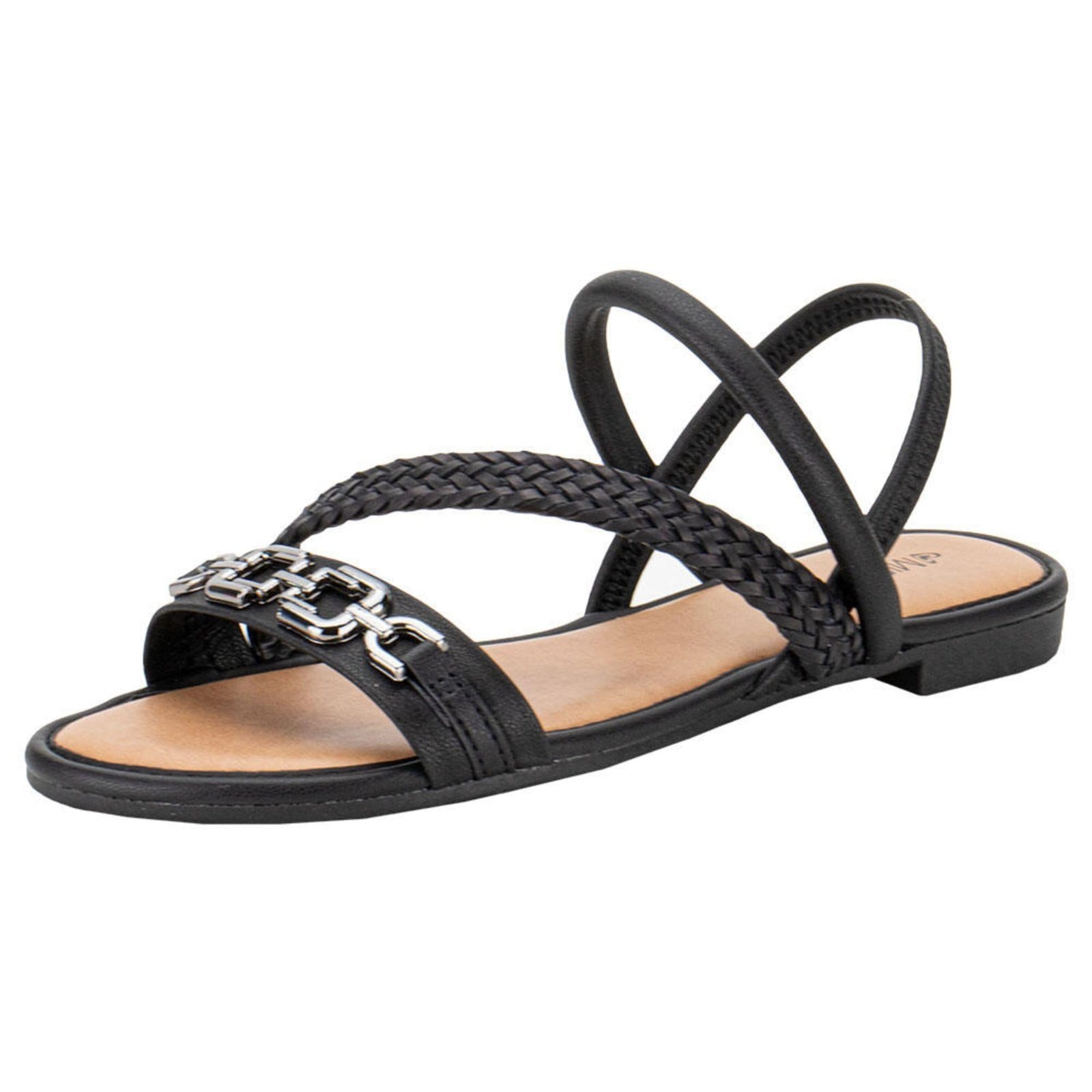 Sandália Feminina Flat Mississipi Mb393 0640393