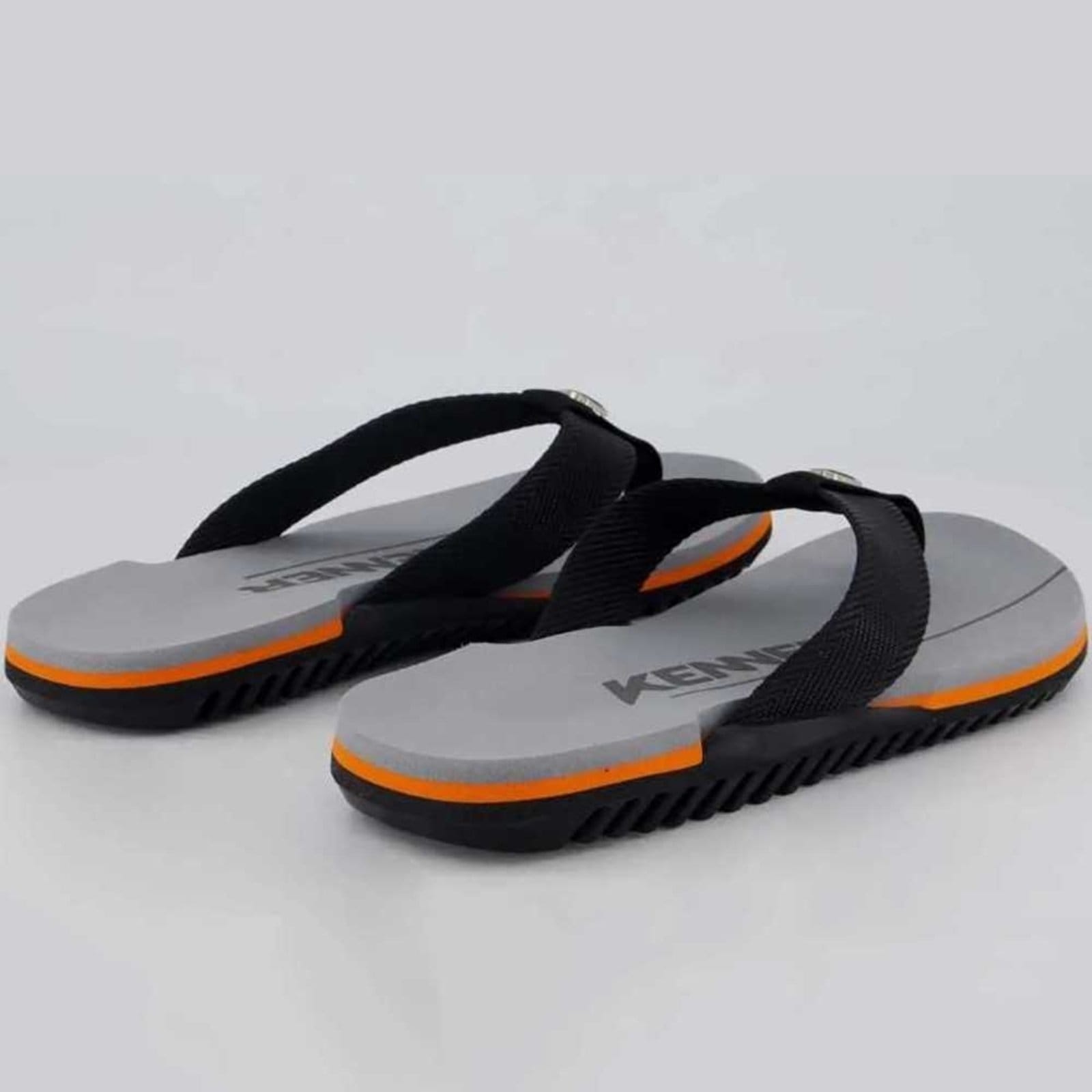 Vista 2 Chinelo Masculino Kenner Nk6 Pro Kenner laranja