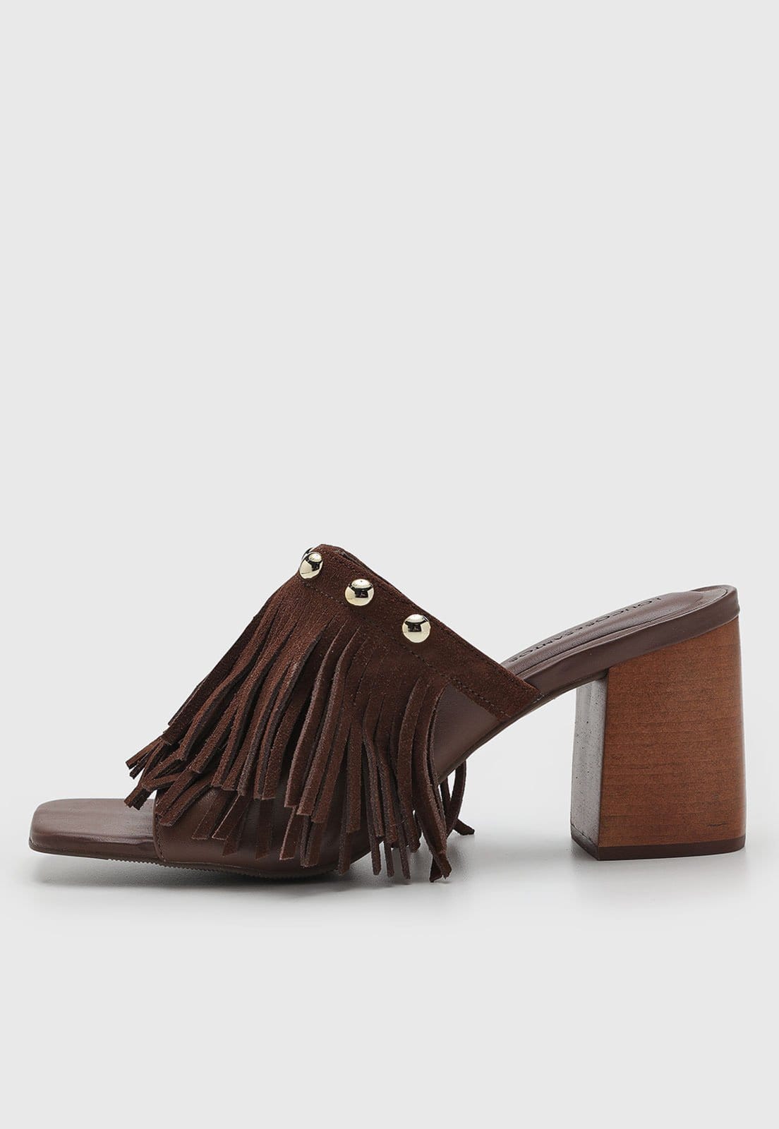 Sandália Feminina Loucos e Santos Franjas