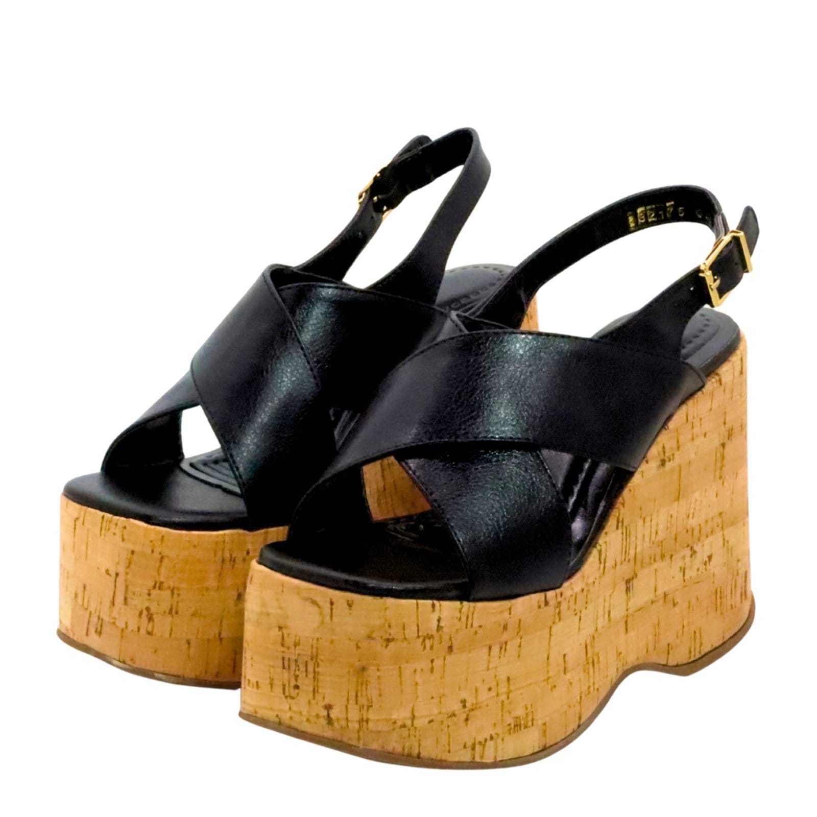 Sandália Feminino Anabela Cortiça Plataforma 182175 Floter