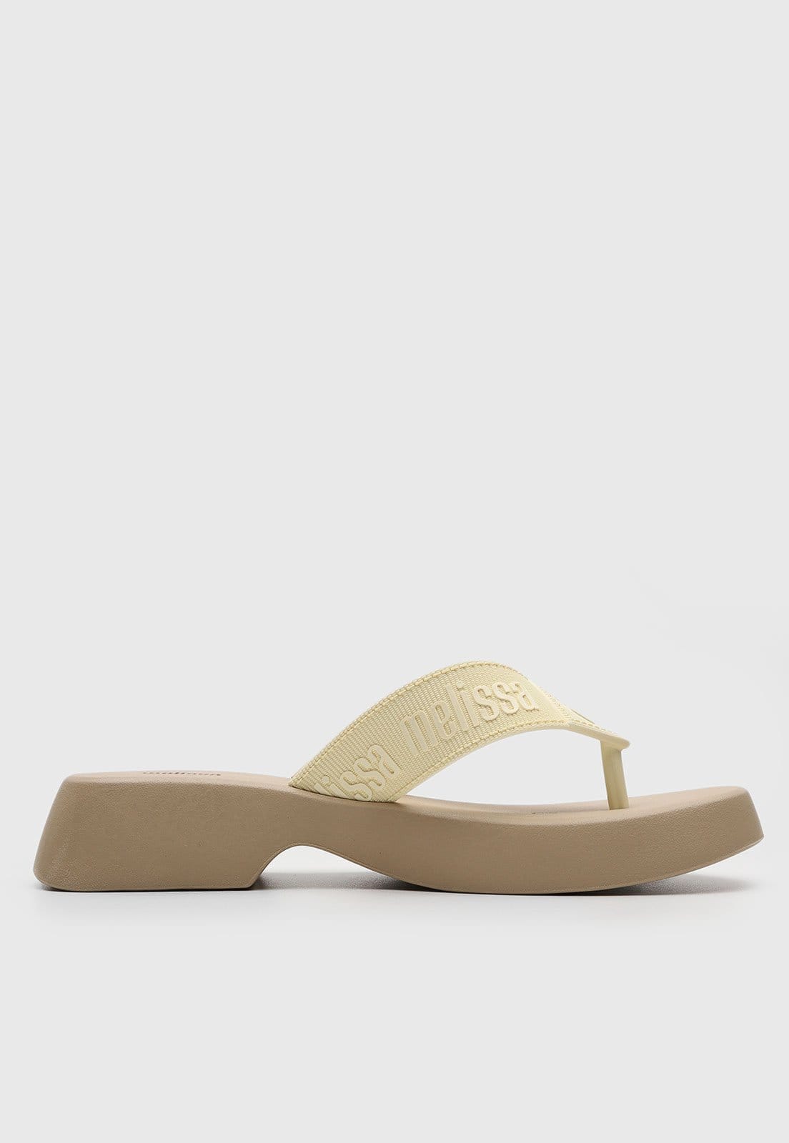 Vista 2 Sandália Melissa M-Lover Off-White Melissa off-white white