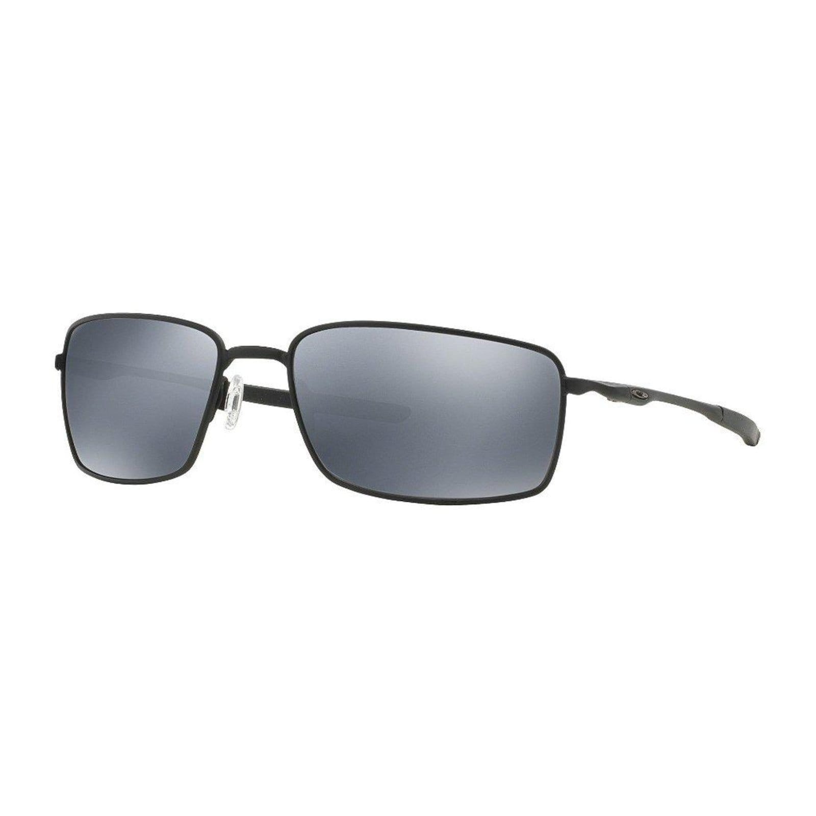 Óculos de Sol Oakley Square Wire Matte Black W/ Black Iridium Polarized
