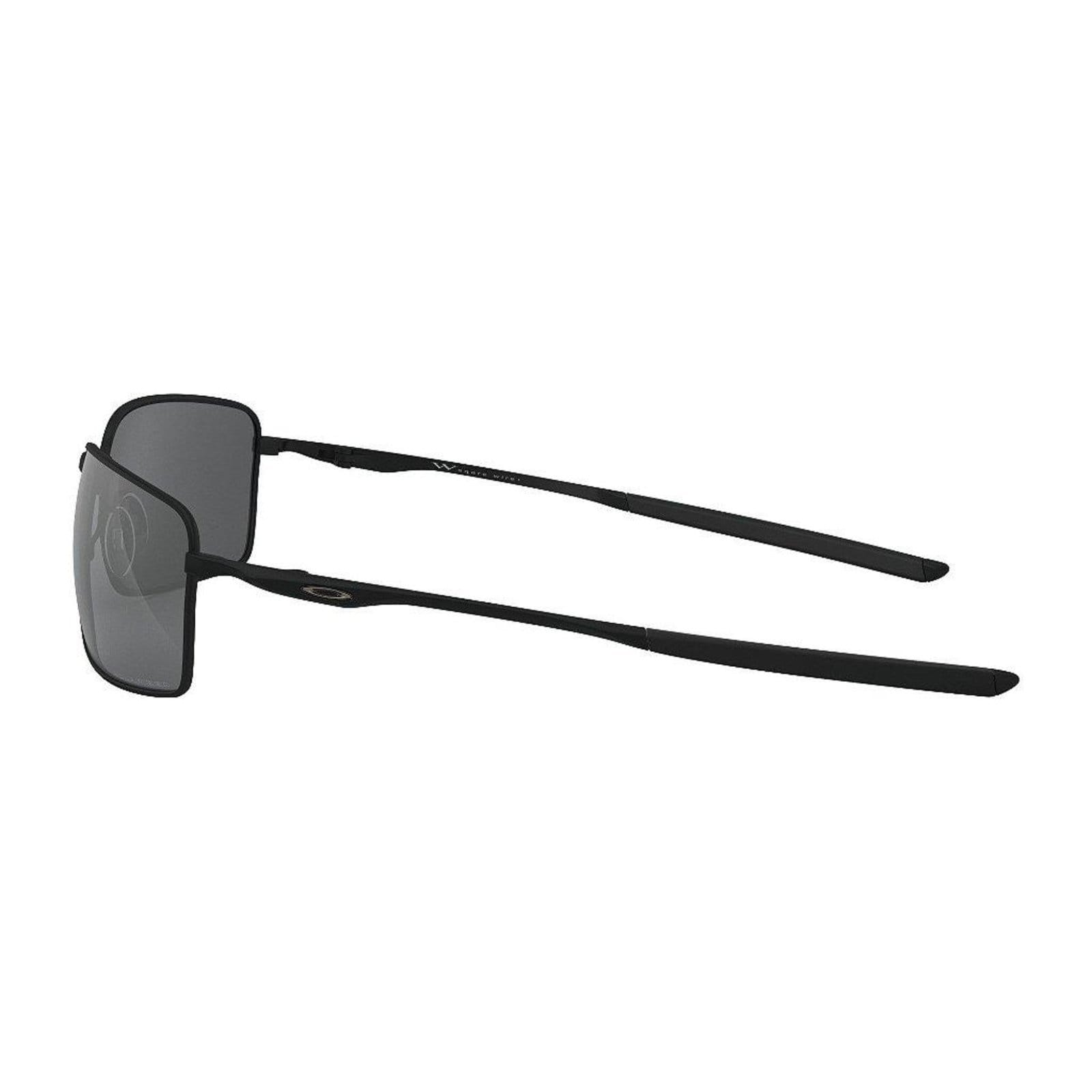 Vista 2 Óculos de Sol Oakley Square Wire Matte Black W/ Black Iridium Polarized Oakley incolor black