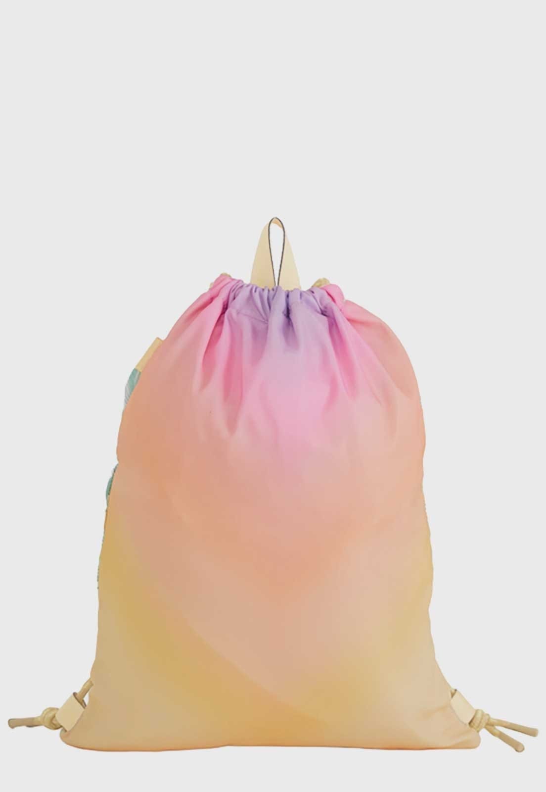 Vista 2 Mochila Feminina FARM Praiana Fim de Tarde FARM verde