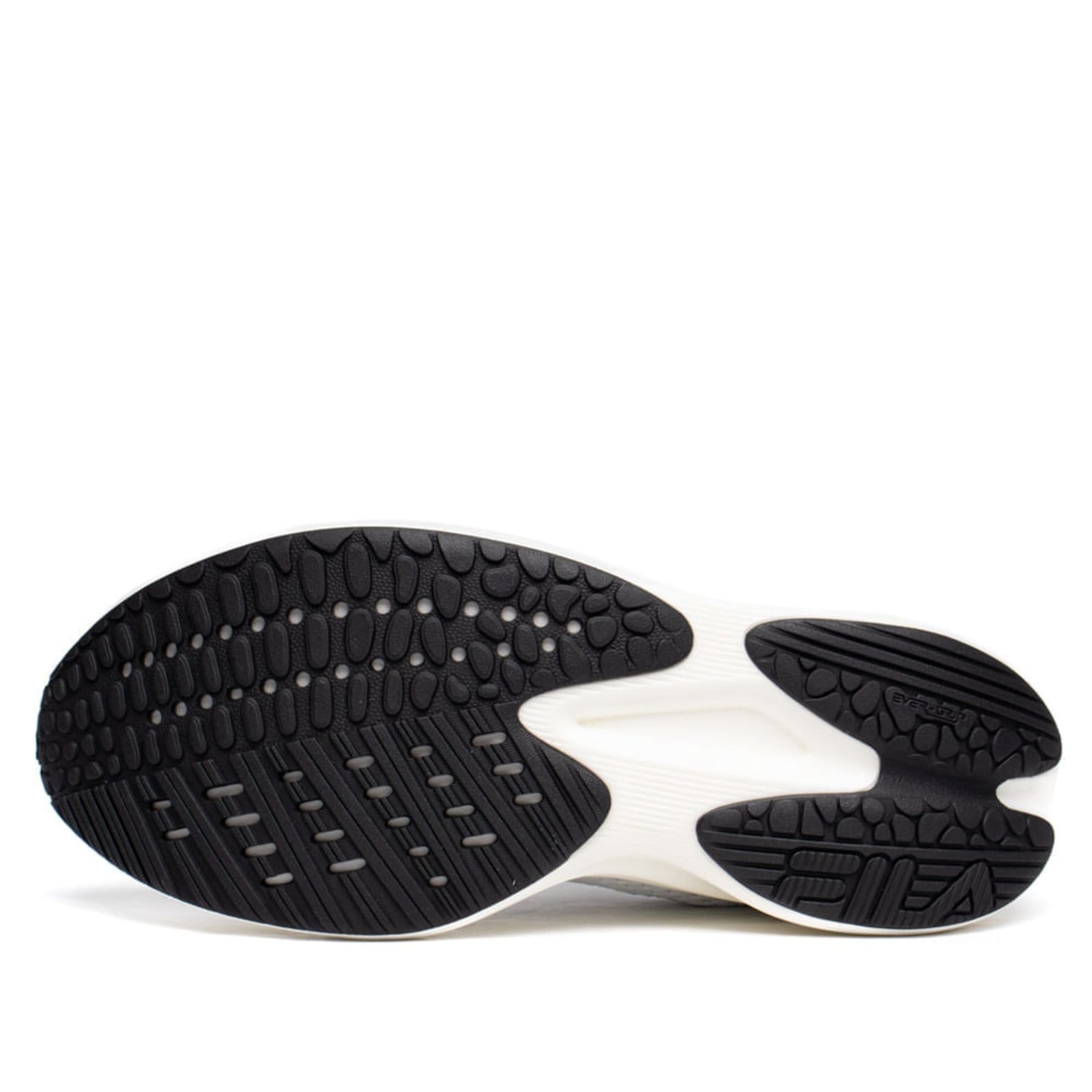Vista 2 Tênis Masculino Fila Racer Speedzone Corrida Preto Fila branco