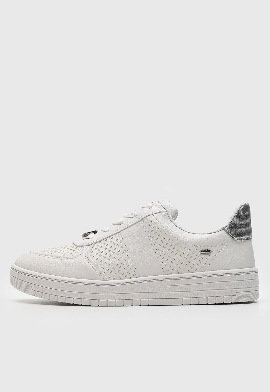 Tênis Feminino Dakota Com Cadarço Detalhe Metalizado