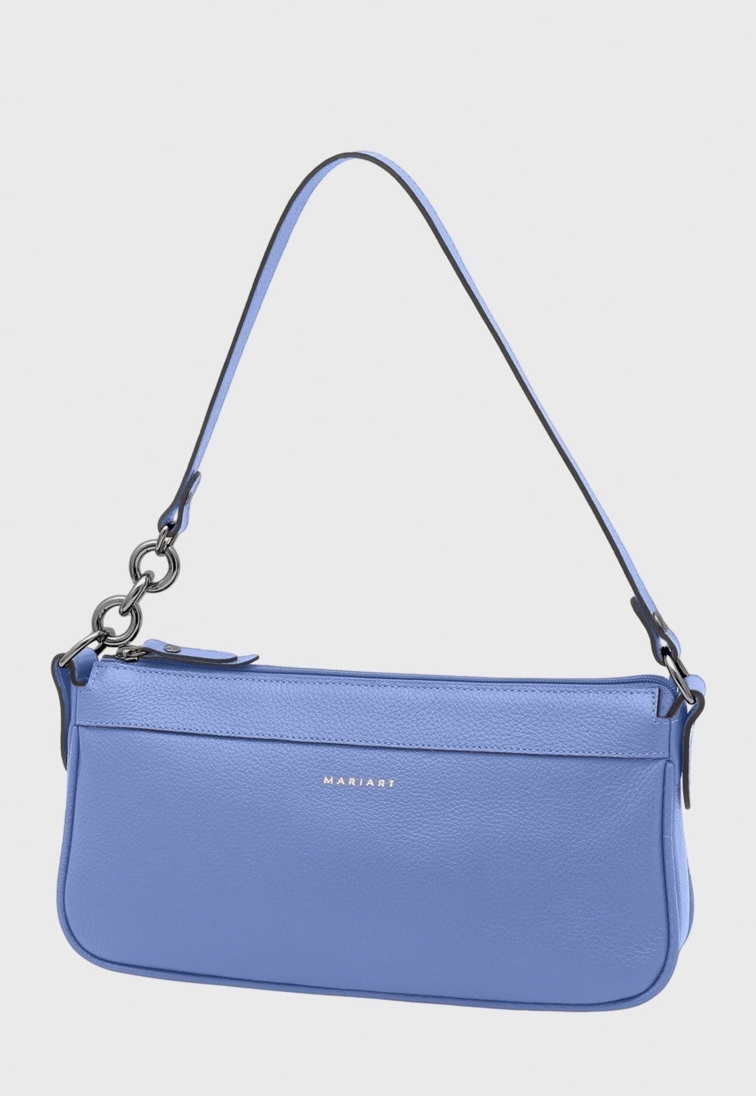 Bolsa Shoulder Couro Mariart Parintins Ciano