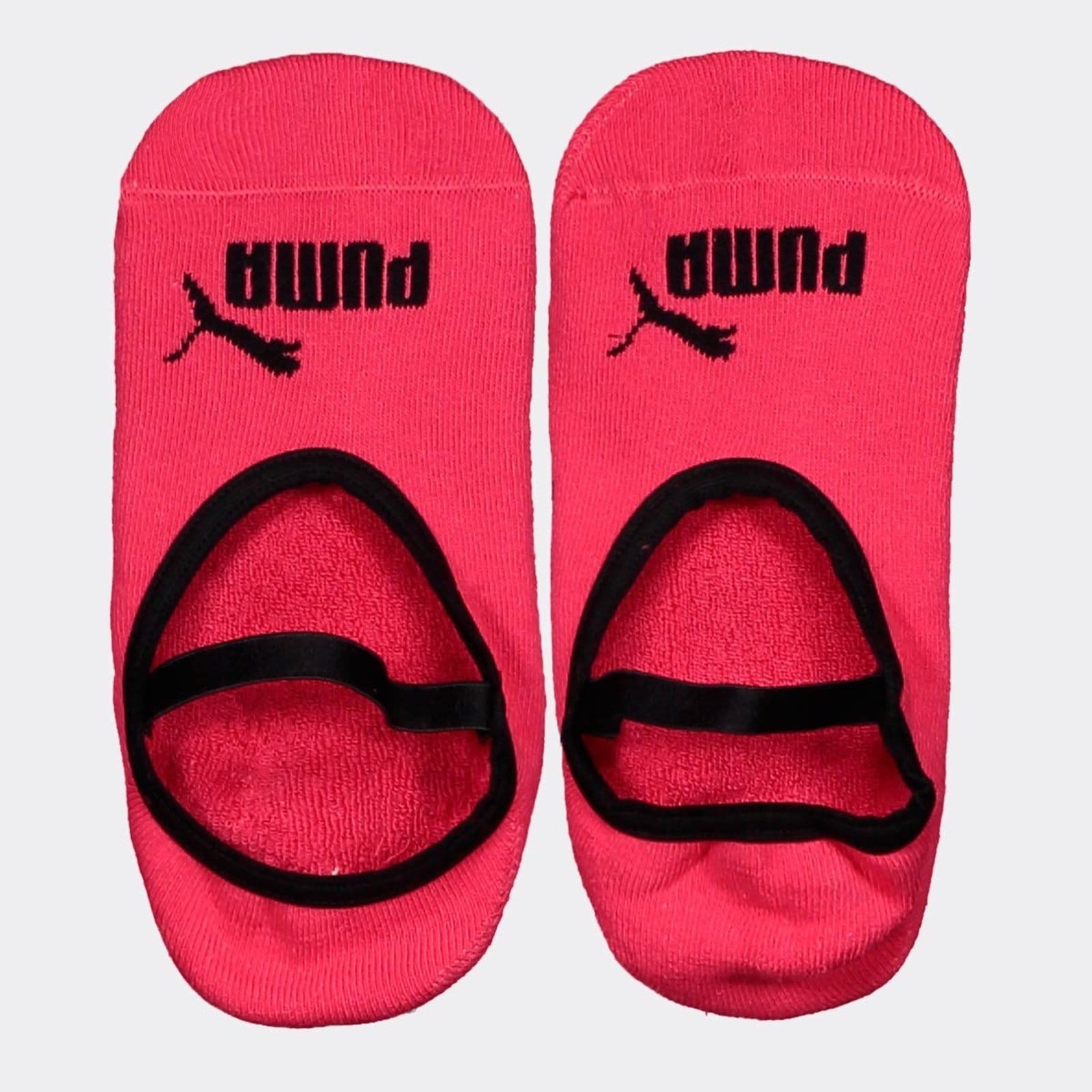 Vista 2 Meia Puma Pilates Feminina Vermelha Puma vermelho