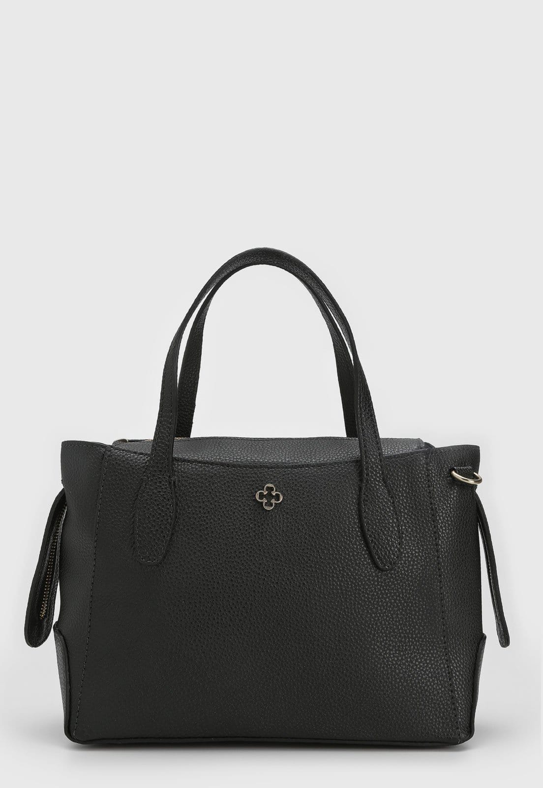 Vista 2 Bolsa Capodarte Recortes Preta Capodarte preto