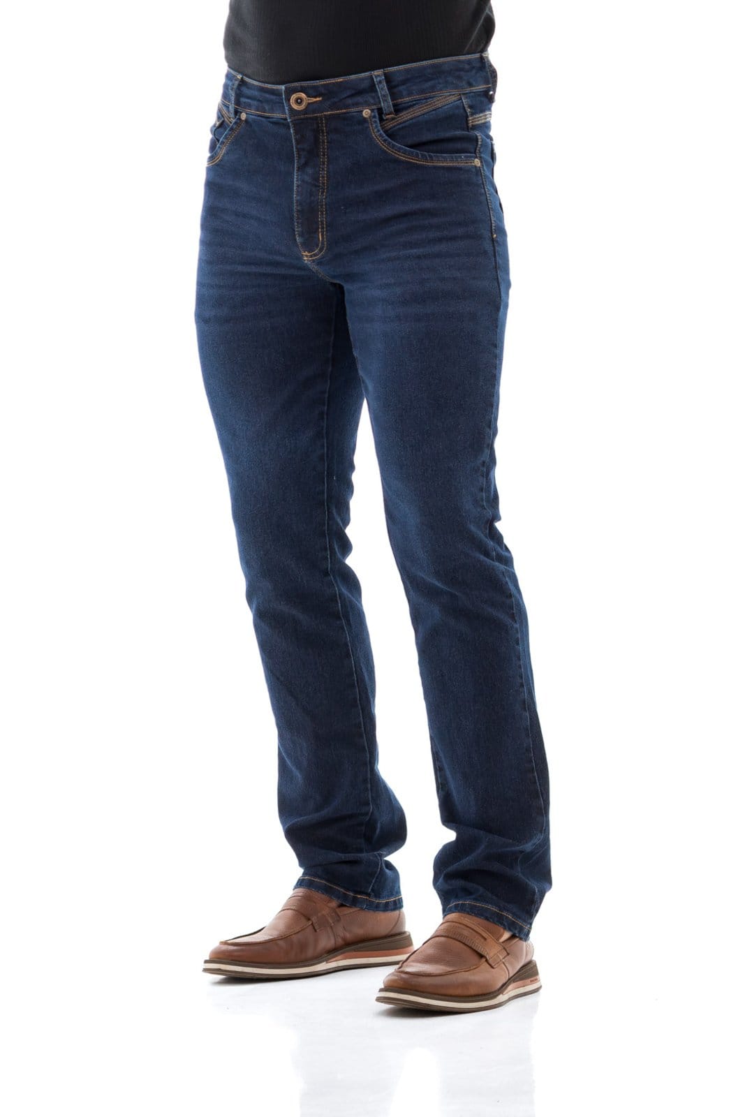 Vista principal Calça Masculina Arauto Confort Frades ARAUTO JEANS azul/azul marinho/jeans