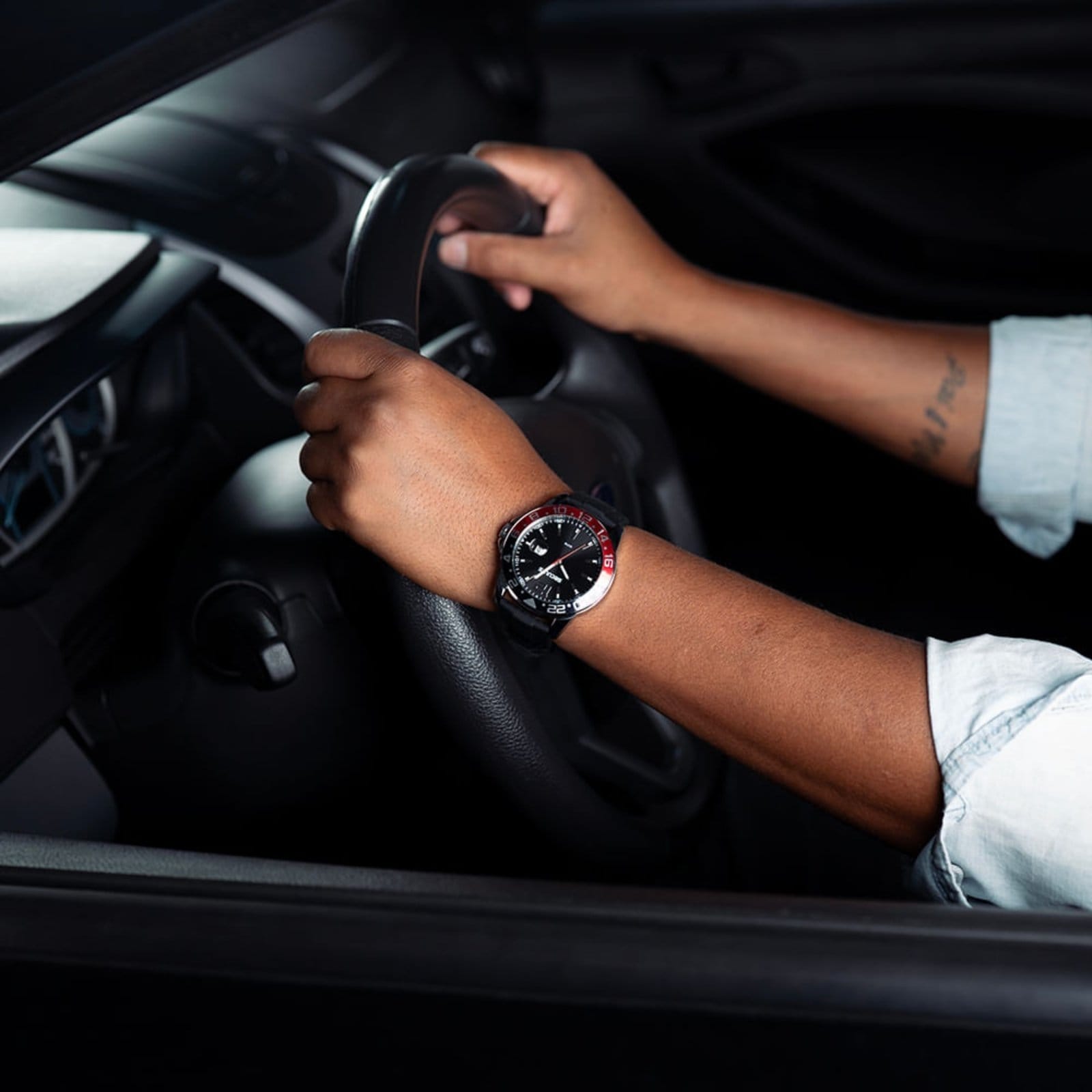 Relógio Masculino Esportivo Silicone Prata - 2