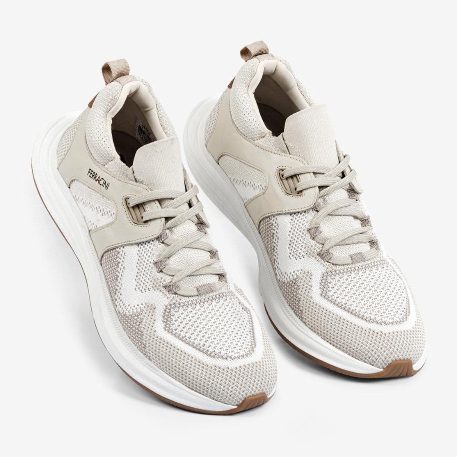 Vista 2 Tênis Sneaker Leve Masculino Moove Ferracini 9482-650F FERRACINI branco